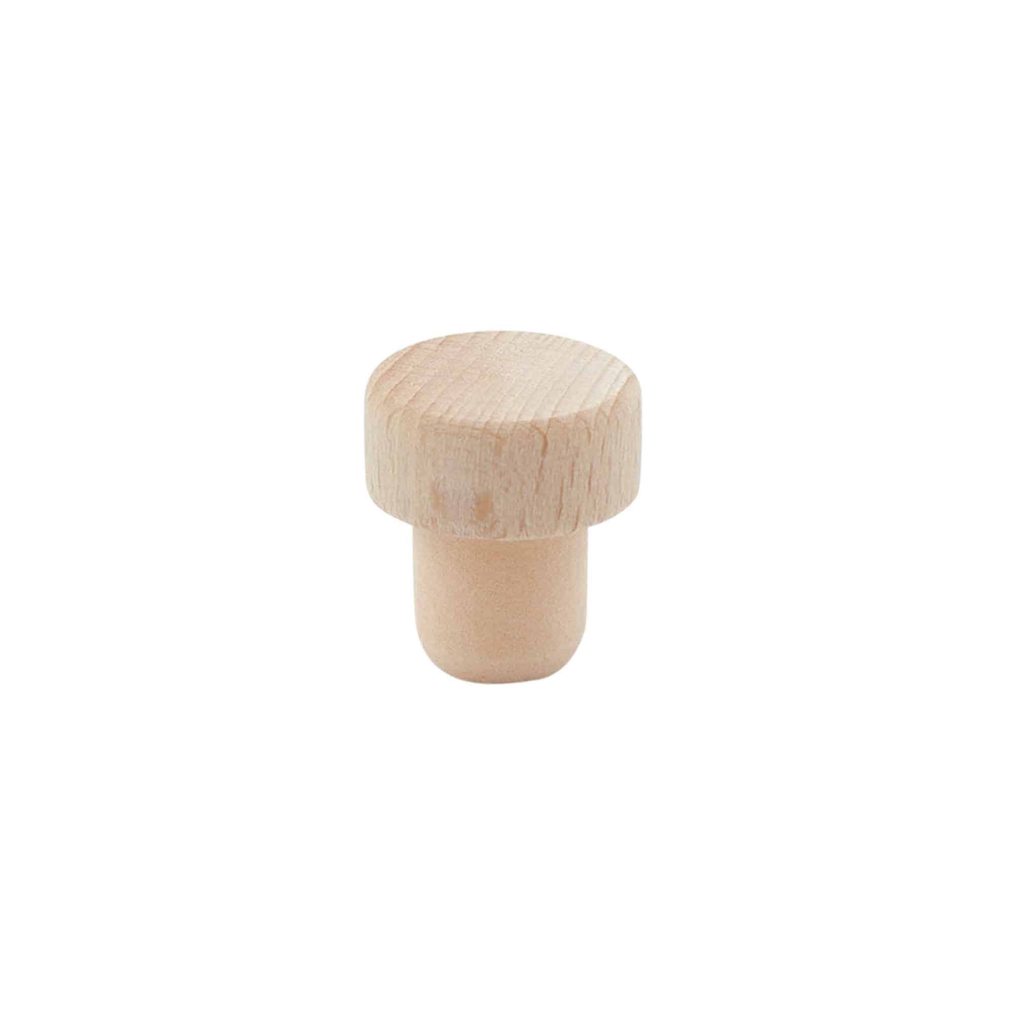 Pudeles korķis 14 mm, koka/plastmasa, aizdarei: korķis Pudeles korķis 14 mm, koka/plastmasa, aizdarei: korķis