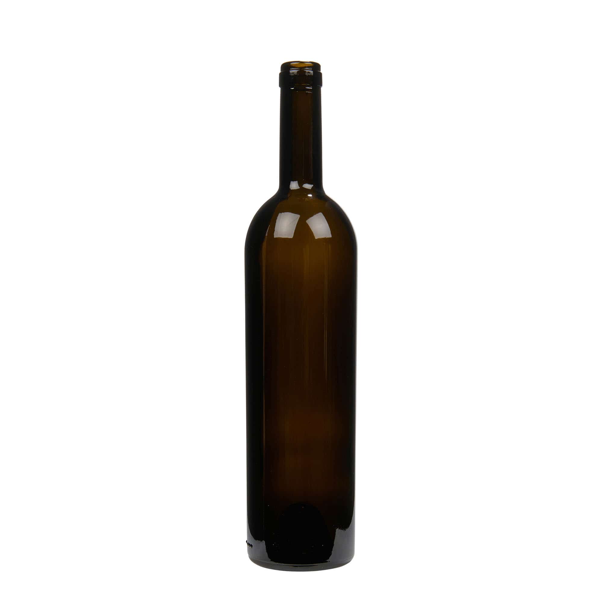 750 ml vīna pudele 'Liberty', antīki zaļa, aizdare: korķis 750 ml vīna pudele 'Liberty', antīki zaļa, aizdare: korķis