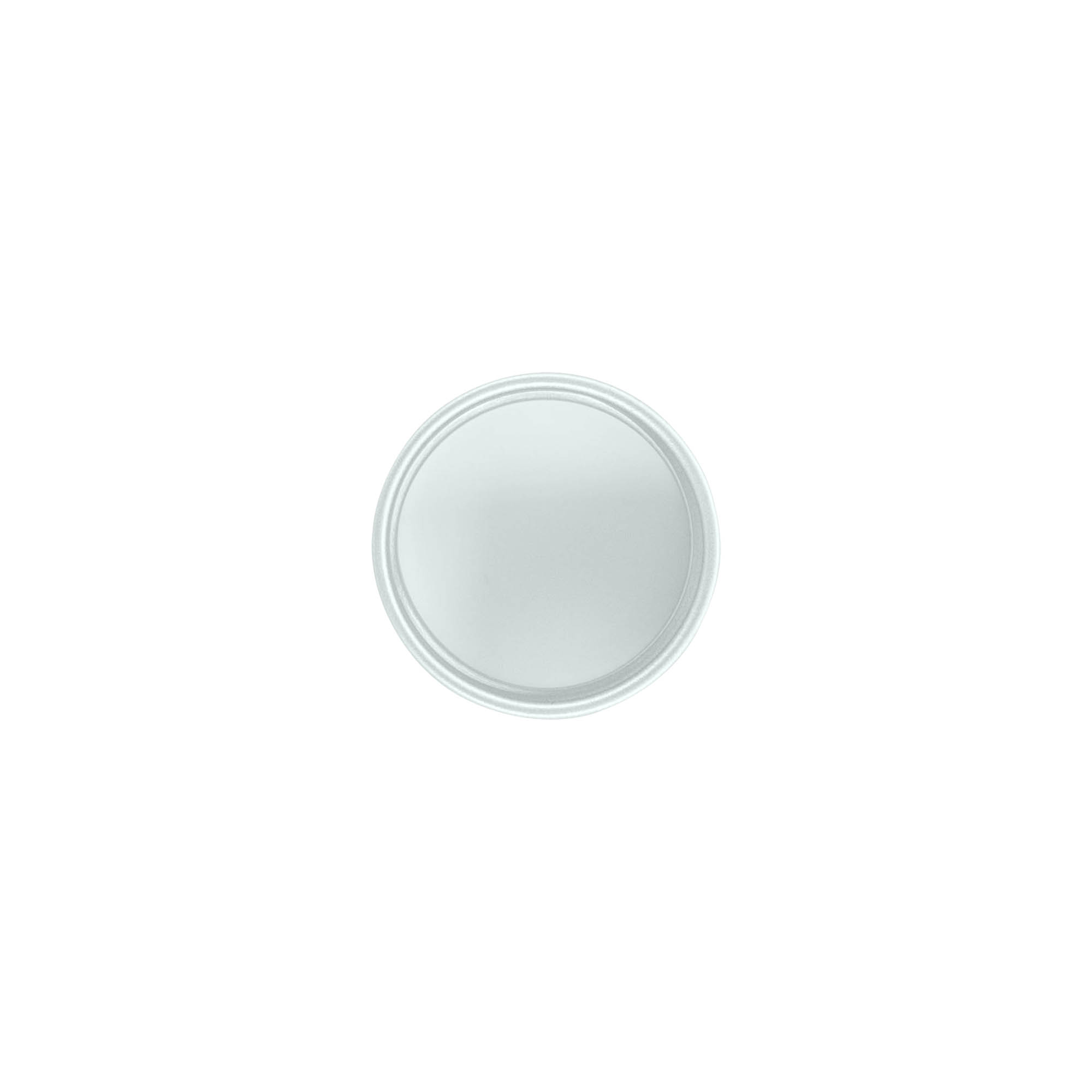 Skrūvējams vāciņš, metāls, sudraba krāsā, der izejai: 24/410