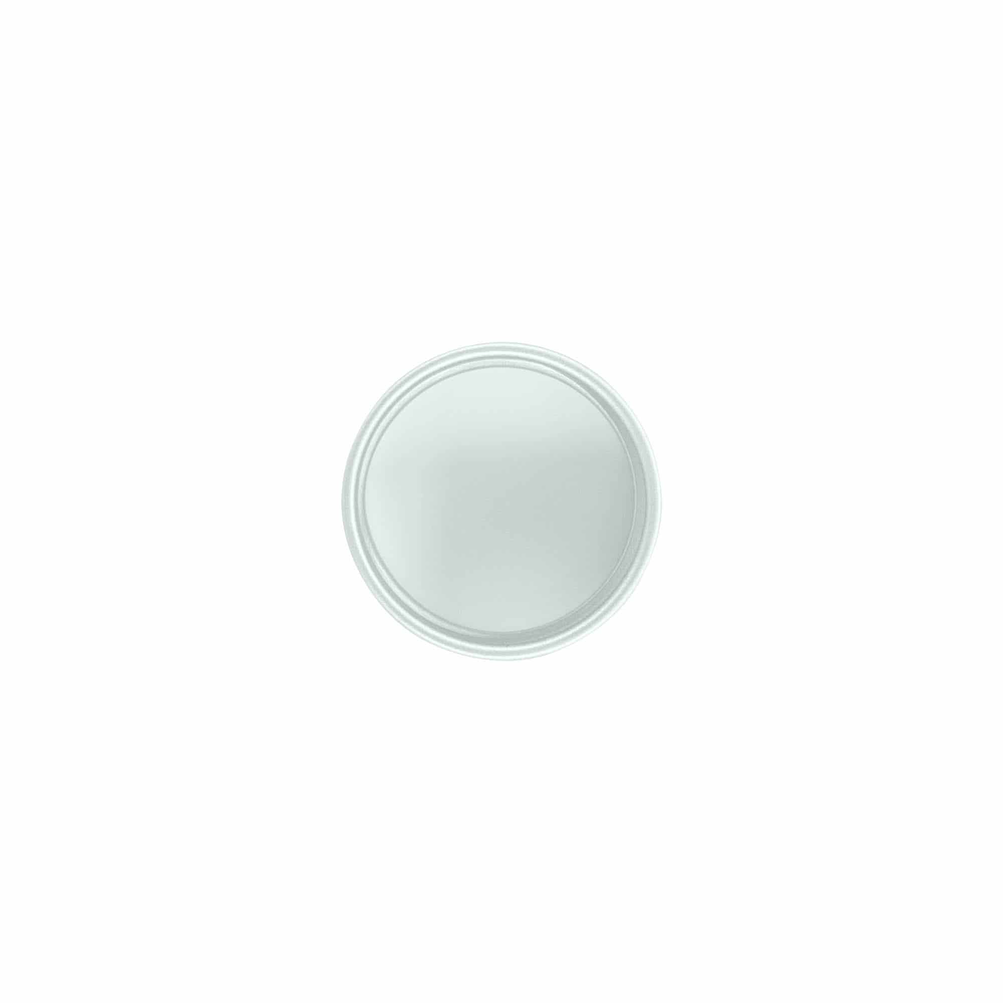 Skrūvējams vāciņš, metāls, sudraba krāsā, der izejai: 24/410