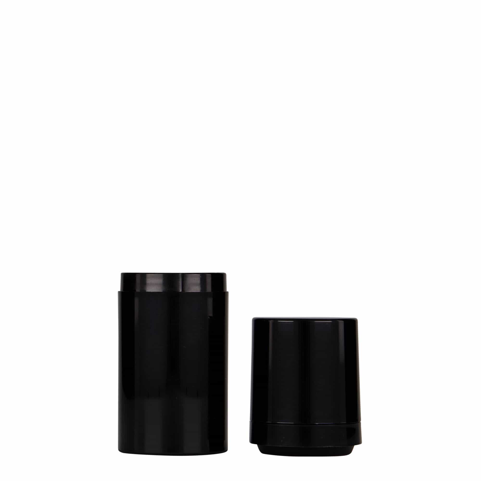 30 ml bezgaisa dozators 'Mezzo', PP plastmasa, melns