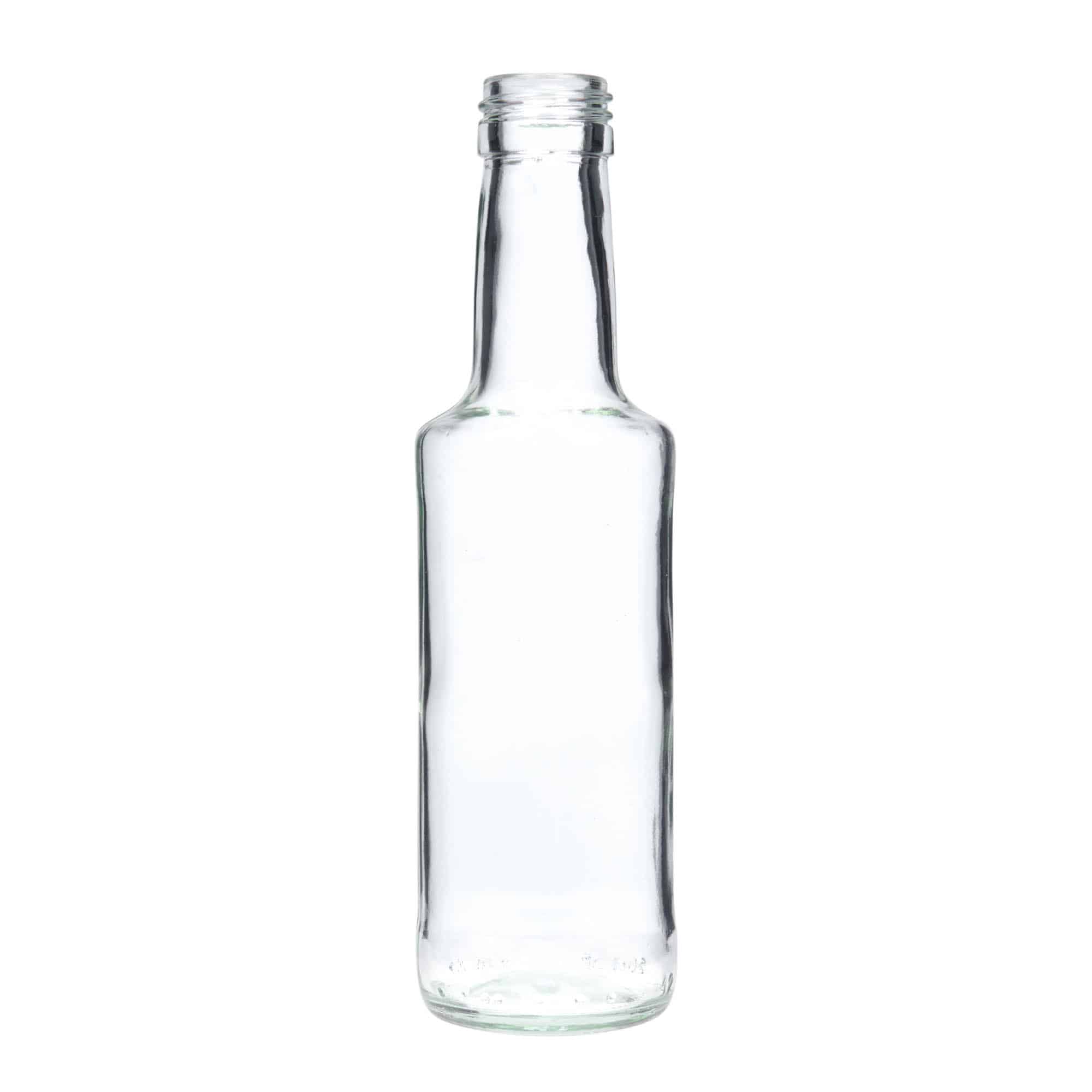 200 ml stikla pudele 'Bernie', aizdare: PP 28 200 ml stikla pudele 'Bernie', aizdare: PP 28