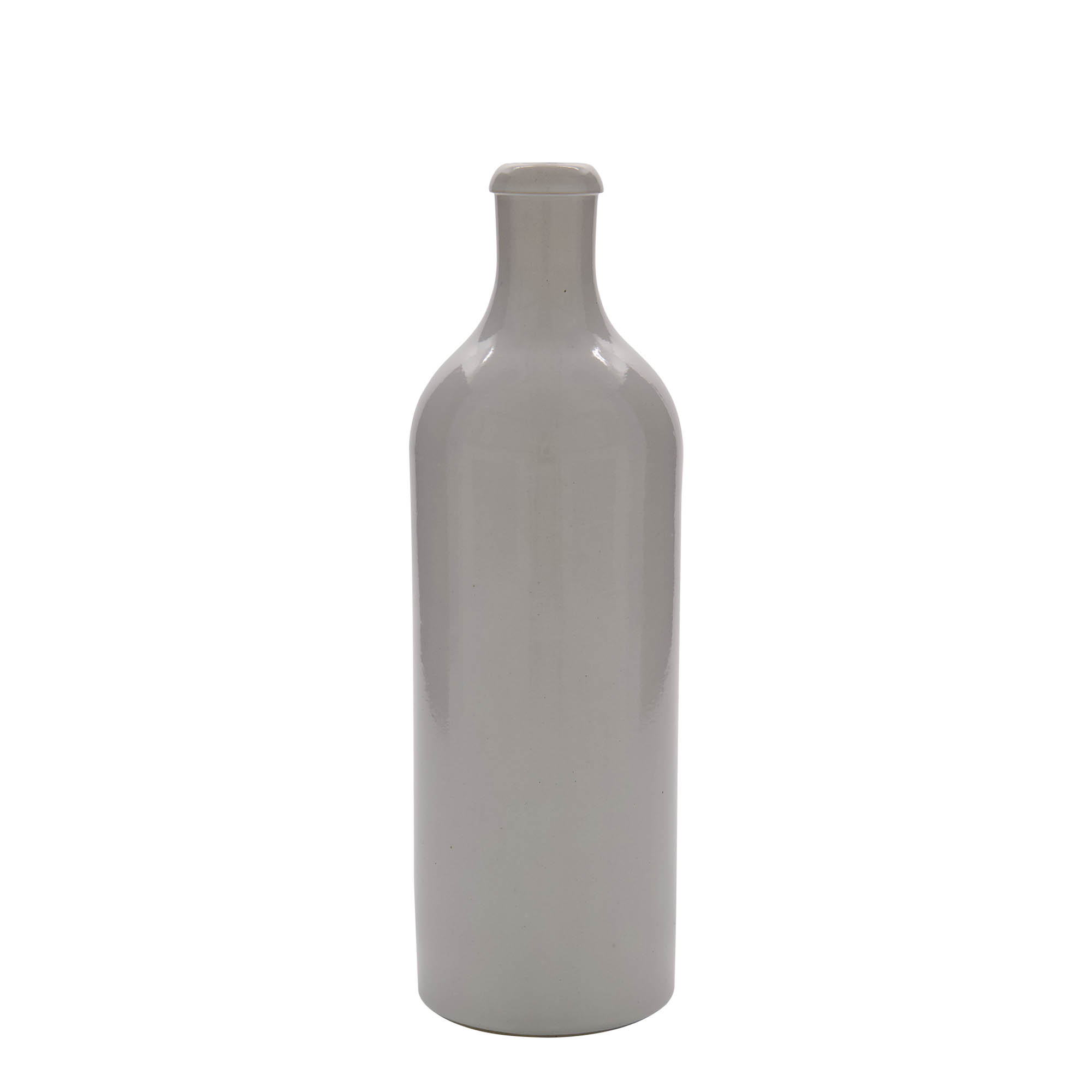 750 ml māla krūze, akmens trauks, balta, atvere: korķis 750 ml māla krūze, akmens trauks, balta, atvere: korķis