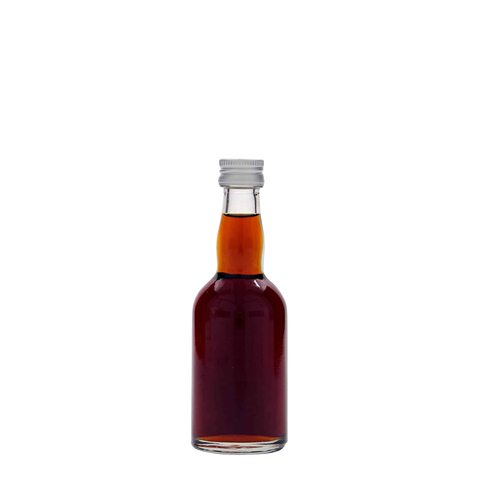 50 ml stikla pudele 'Proba', atvere: PP 18