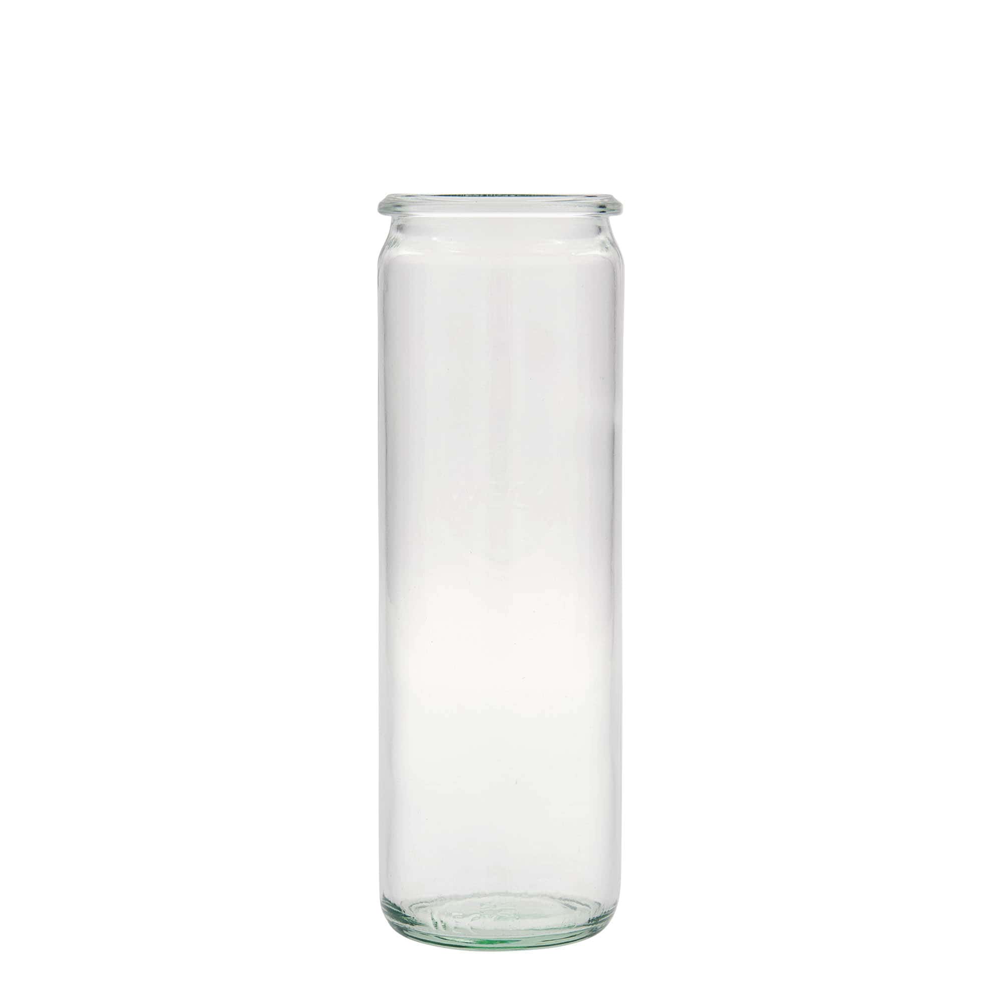 600 ml WECK cilindrveida stikls, atvere: apaļa mala