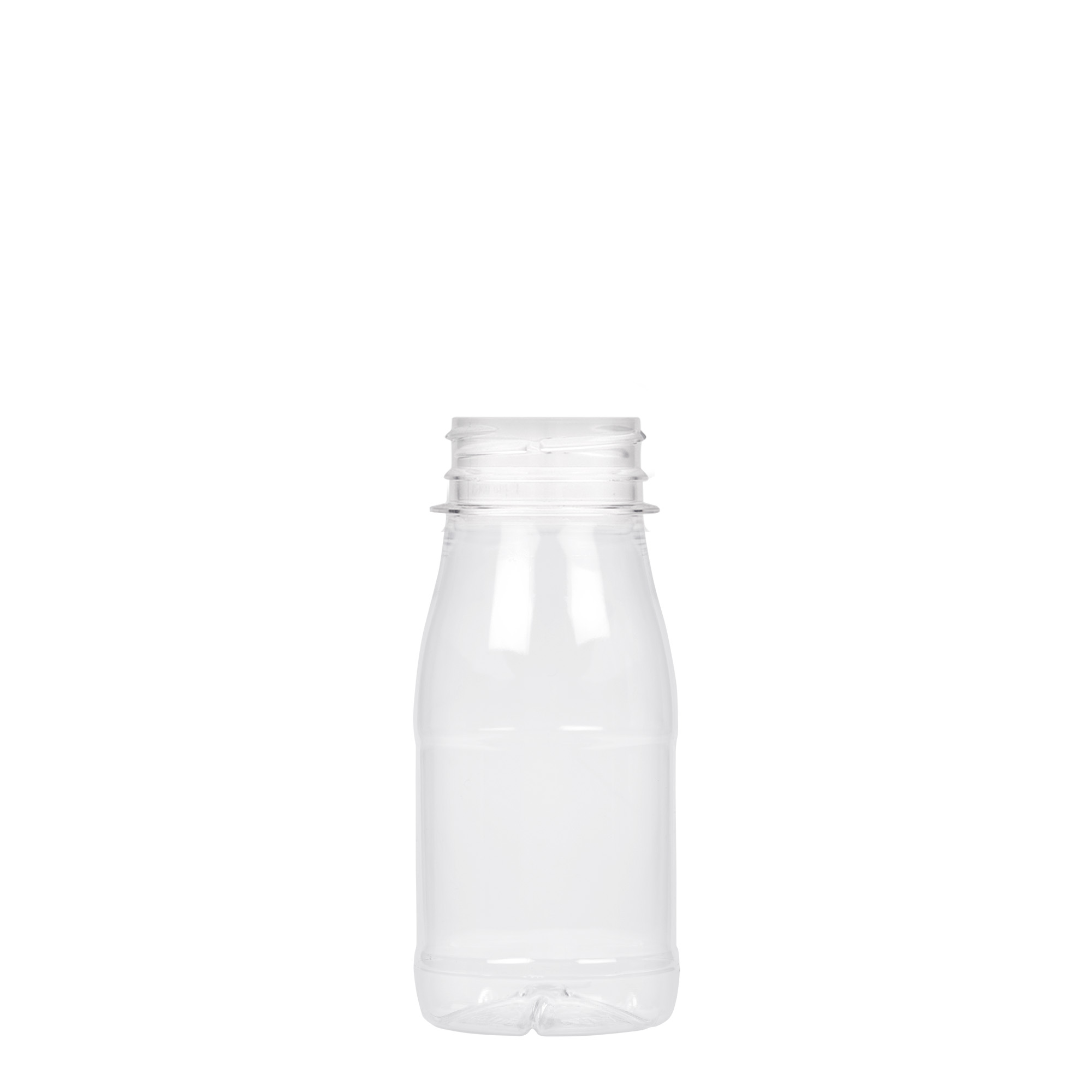 150 ml PET pudele 'Piens un sula', plastmasa, atvere: 38 mm 150 ml PET pudele 'Piens un sula', plastmasa, atvere: 38 mm