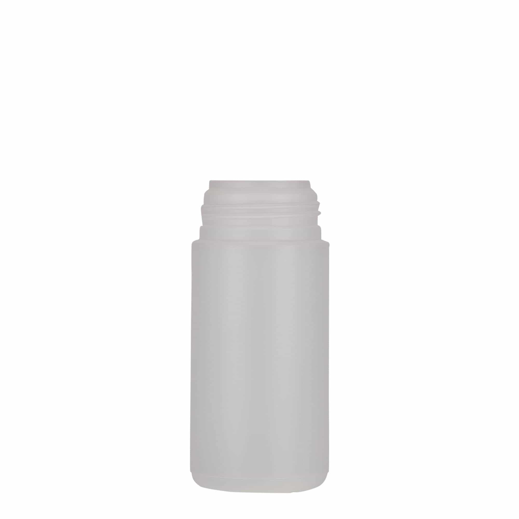 100 ml pudele ar dozatoru 'Foamer', PE plastmasas, dabīga, aizdare: skrūvējams vāciņš 100 ml pudele ar dozatoru 'Foamer', PE plastmasas, dabīga, aizdare: skrūvējams vāciņš