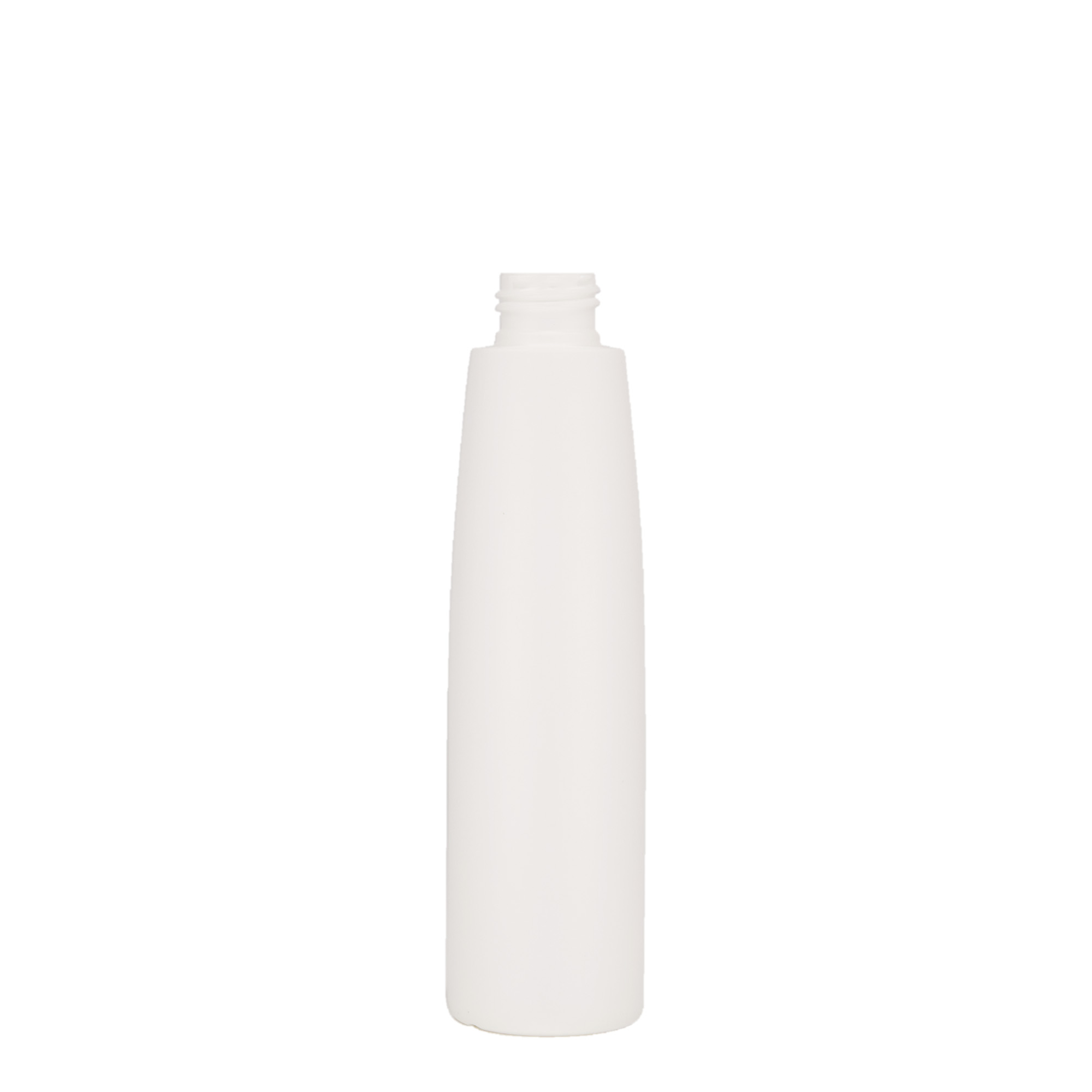 200 ml plastmasas pudele 'Donald', HDPE, balta, atvere: 24/410 200 ml plastmasas pudele 'Donald', HDPE, balta, atvere: 24/410