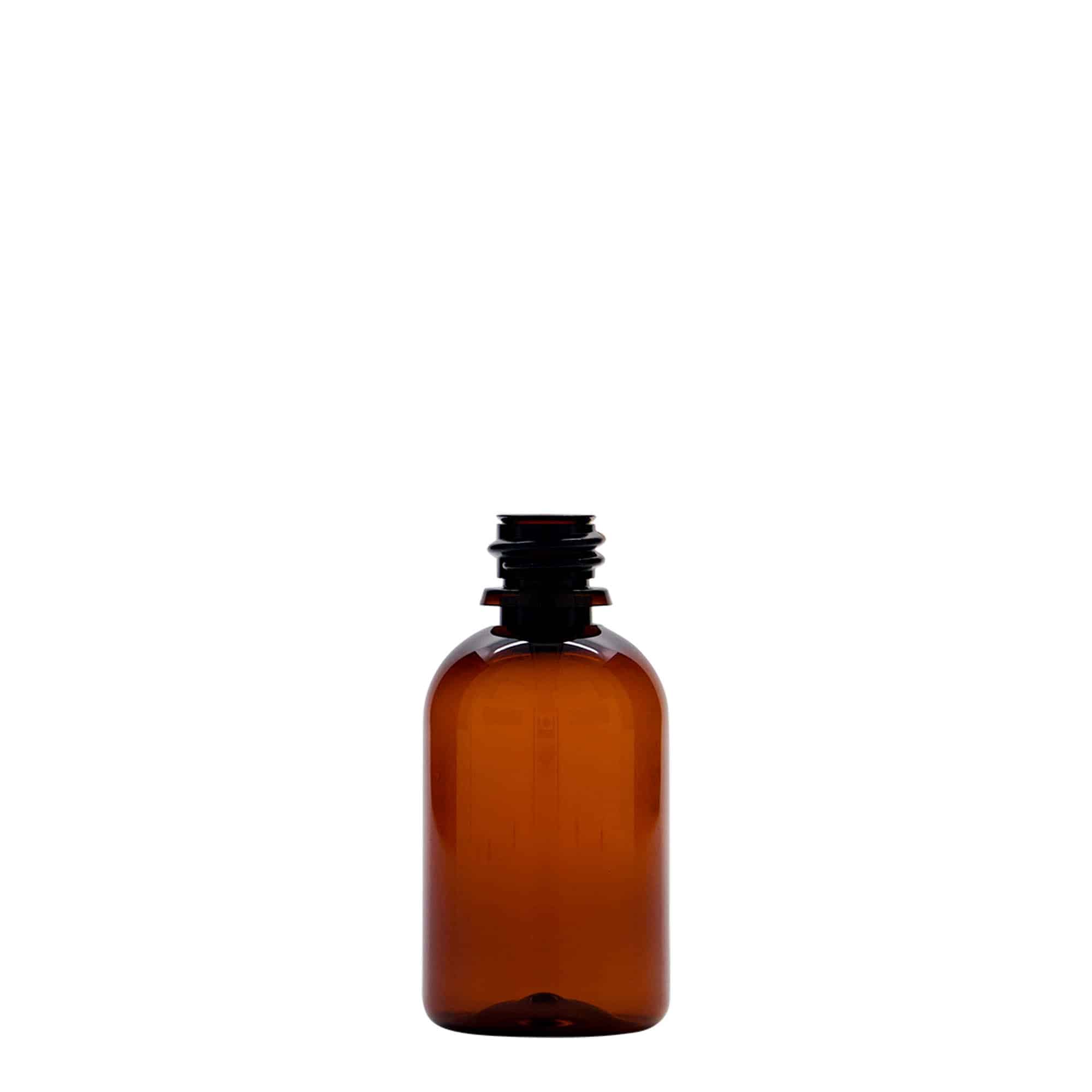 50 ml PET zāļu pudelīte 'Easy Living', brūna, plastmasas, aizdare: DIN 18 50 ml PET zāļu pudelīte 'Easy Living', brūna, plastmasas, aizdare: DIN 18
