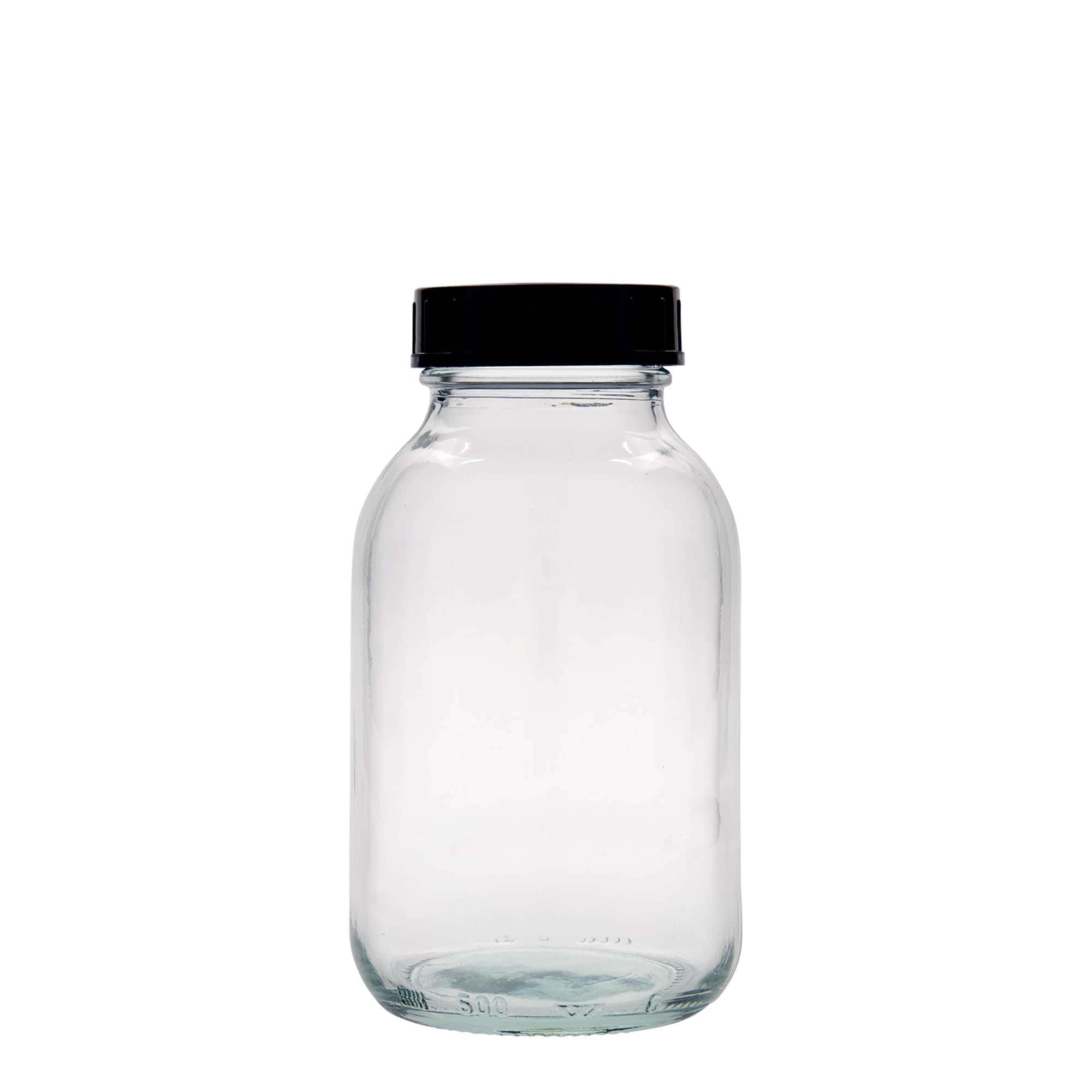 500 ml plata kakla burka, atvere: DIN 55
