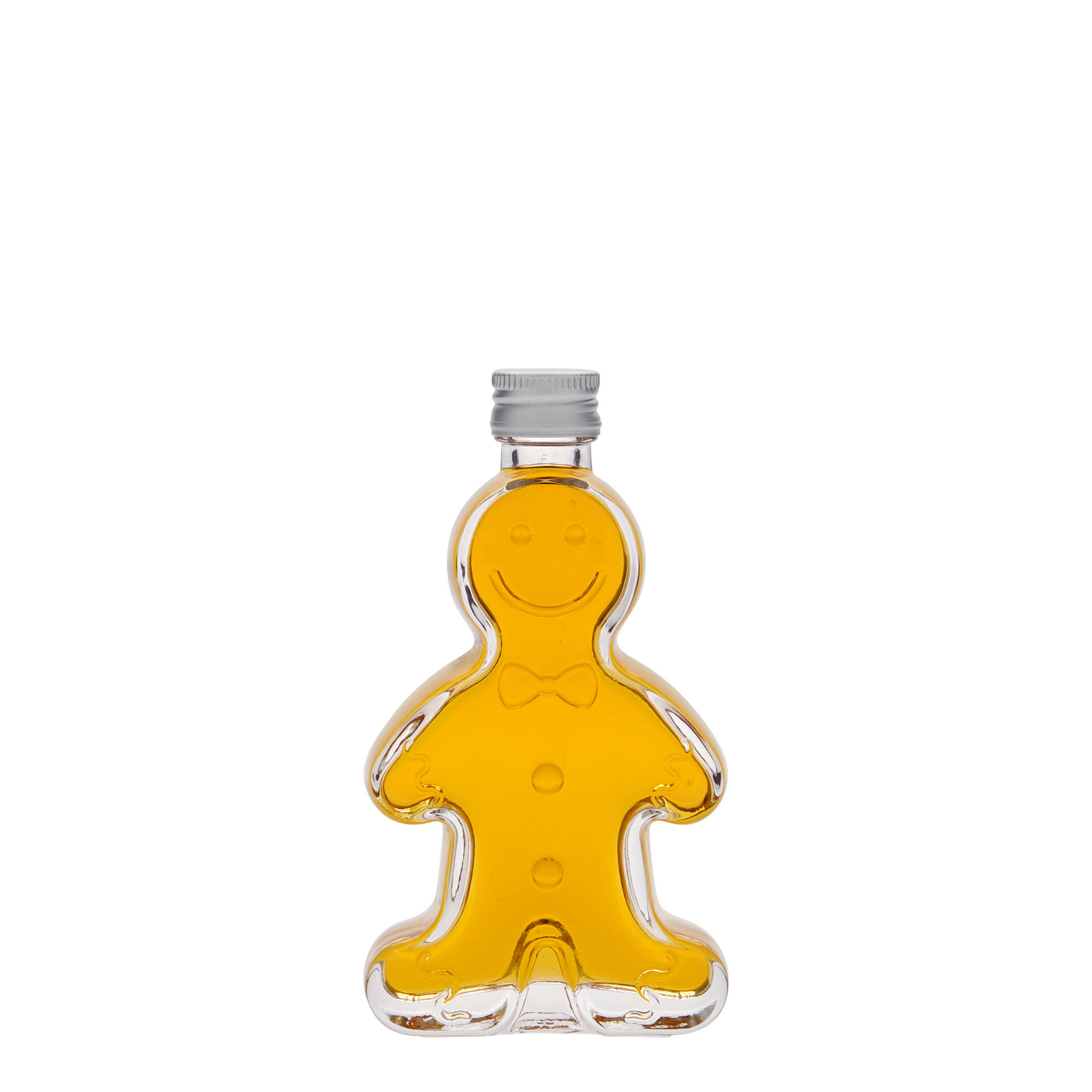 50 ml stikla pudele 'Piparkūku vīrs', atvere: PP 18