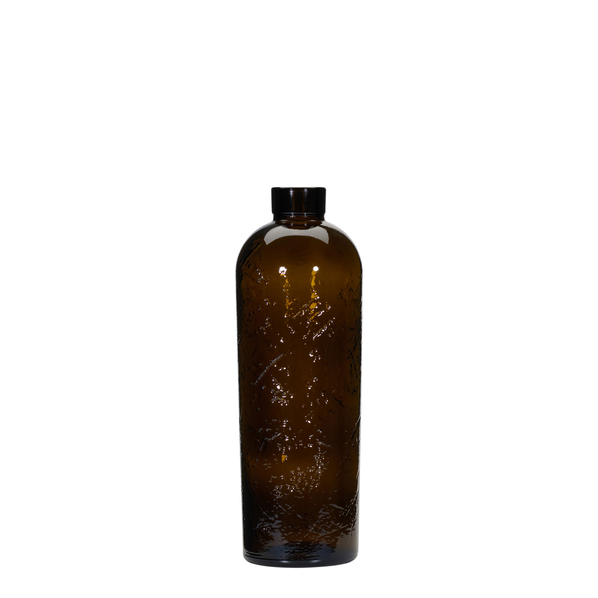 700 ml Wildly Crafted stikla pudele 'Natural', brūna, atvere: korķis