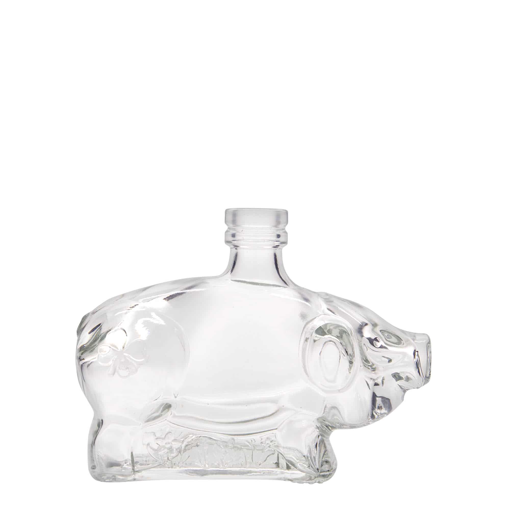 200 ml stikla pudele 'Laimes cūciņa', aizdare: korķis 200 ml stikla pudele 'Laimes cūciņa', aizdare: korķis