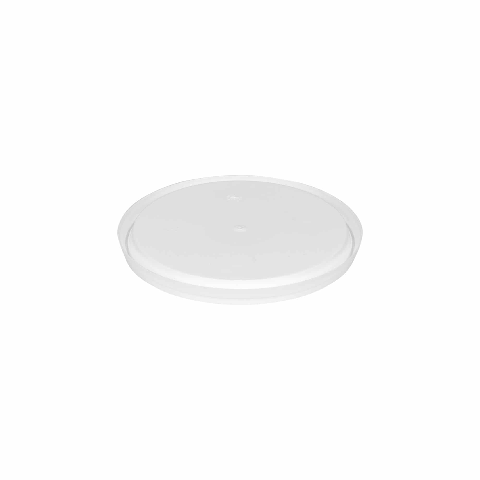 Vāks 0,6 l spainim, PP plastmasas, balts