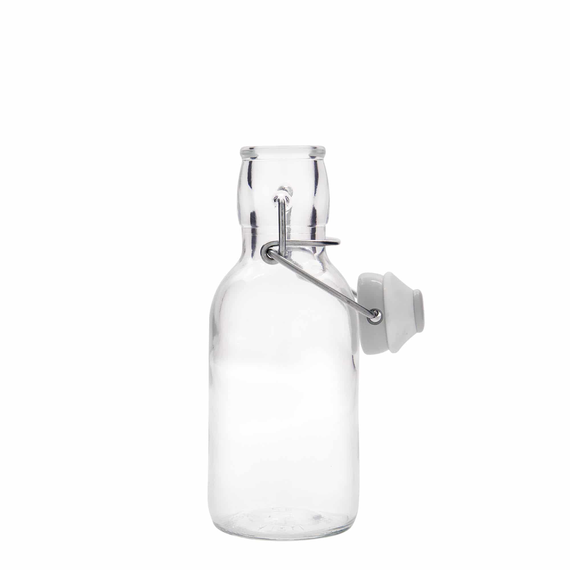 250 ml stikla pudele 'Emilia', aizdare: korķis ar skavu 250 ml stikla pudele 'Emilia', aizdare: korķis ar skavu