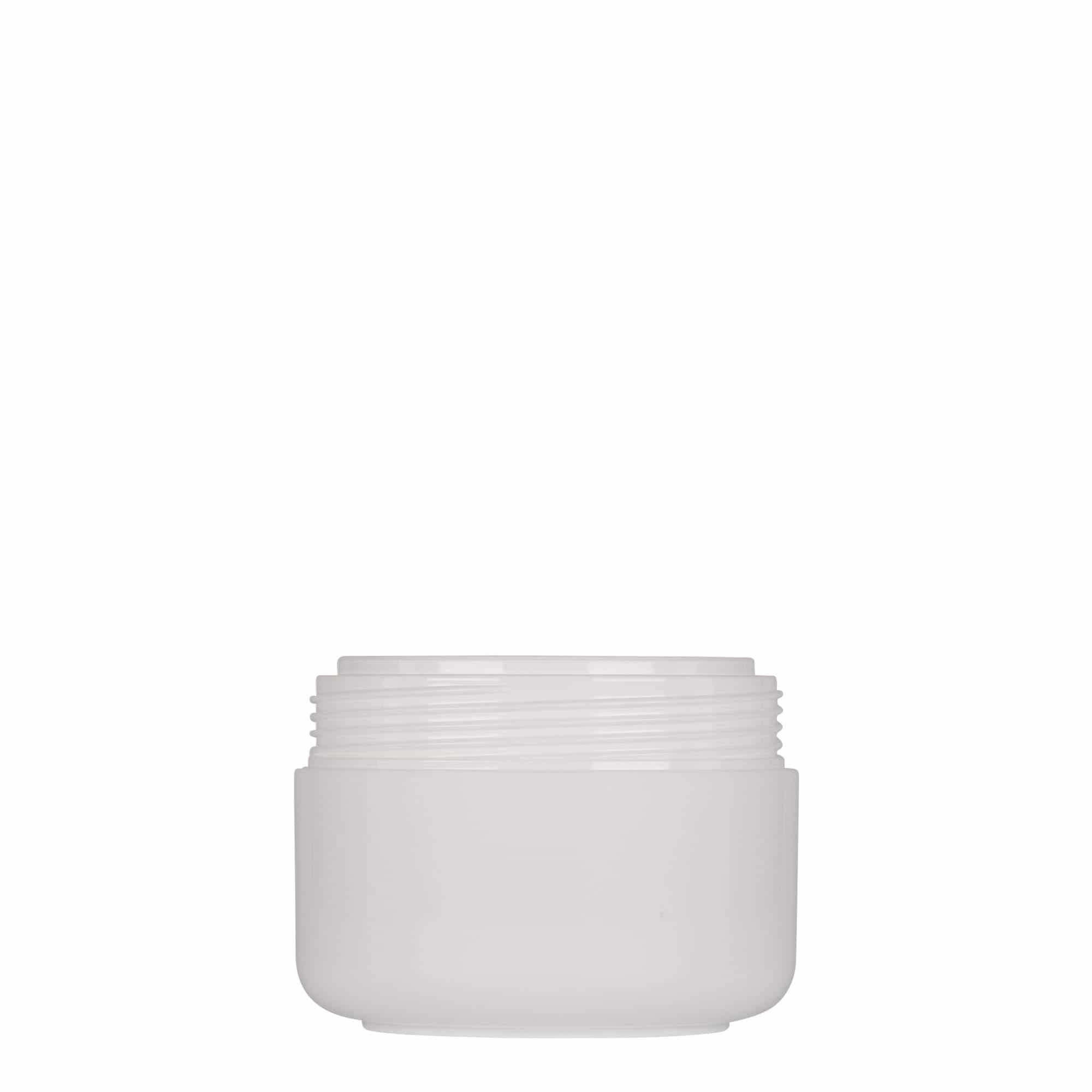 100 ml plastmasas kārbiņa 'Bianca', PP, balta, aizdare: skrūvējams vāciņš 100 ml plastmasas kārbiņa 'Bianca', PP, balta, aizdare: skrūvējams vāciņš