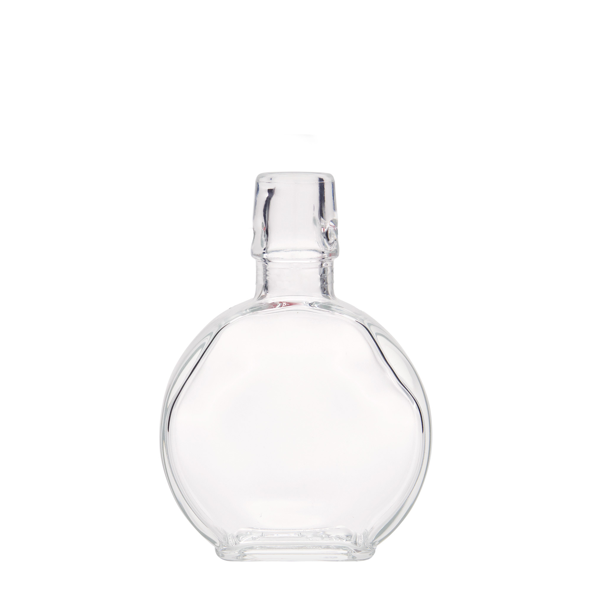 200 ml stikla pudele 'Sensatione', taisnstūra, atvere: aizbāžņa aizdare