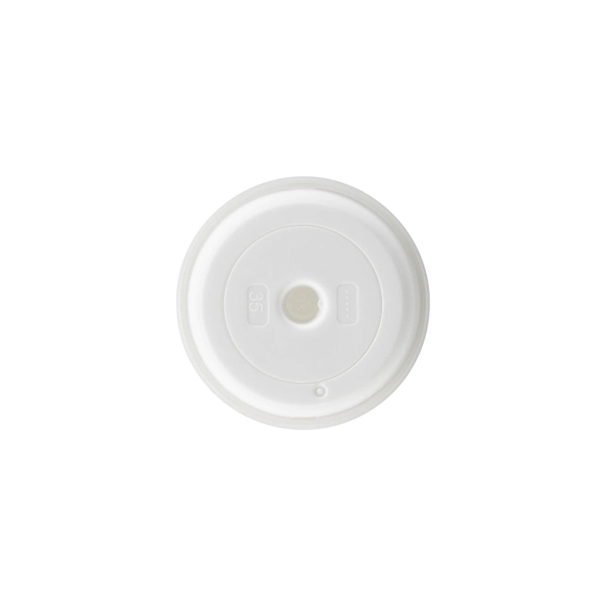 Airless Dispenser tipa pudele ar pumpīti 'Mezzo', PP plastmasas, balta