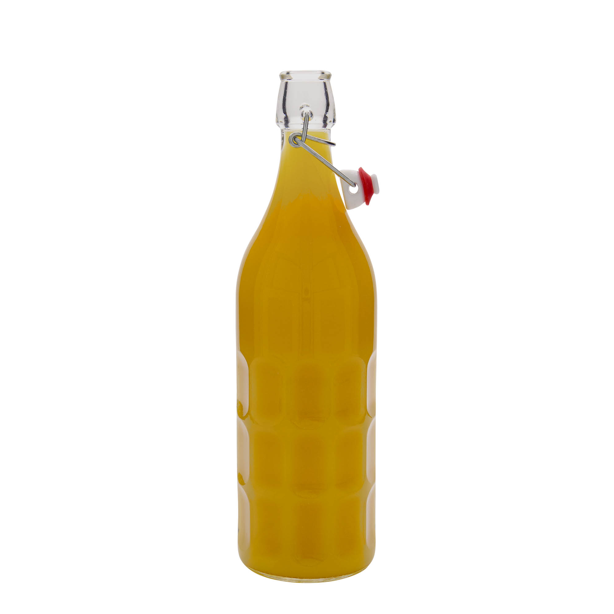 1.000 ml stikla pudele Moresca, atvere: aizslēgs ar sprādzi