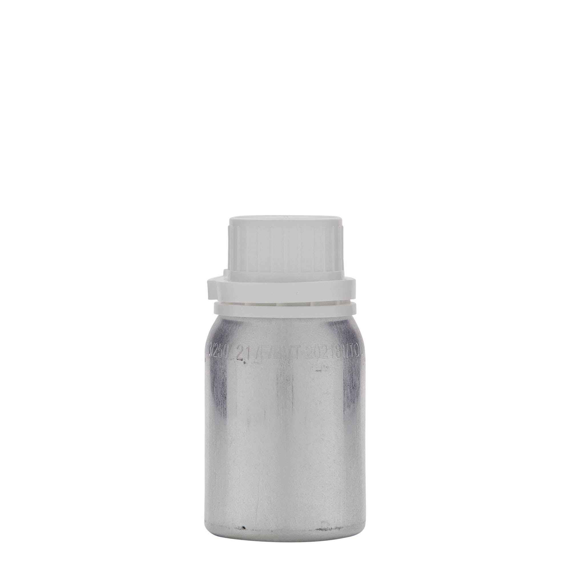 125 ml alumīnija pudele, metāls, sudraba krāsa, atvere: DIN 32 125 ml alumīnija pudele, metāls, sudraba krāsa, atvere: DIN 32