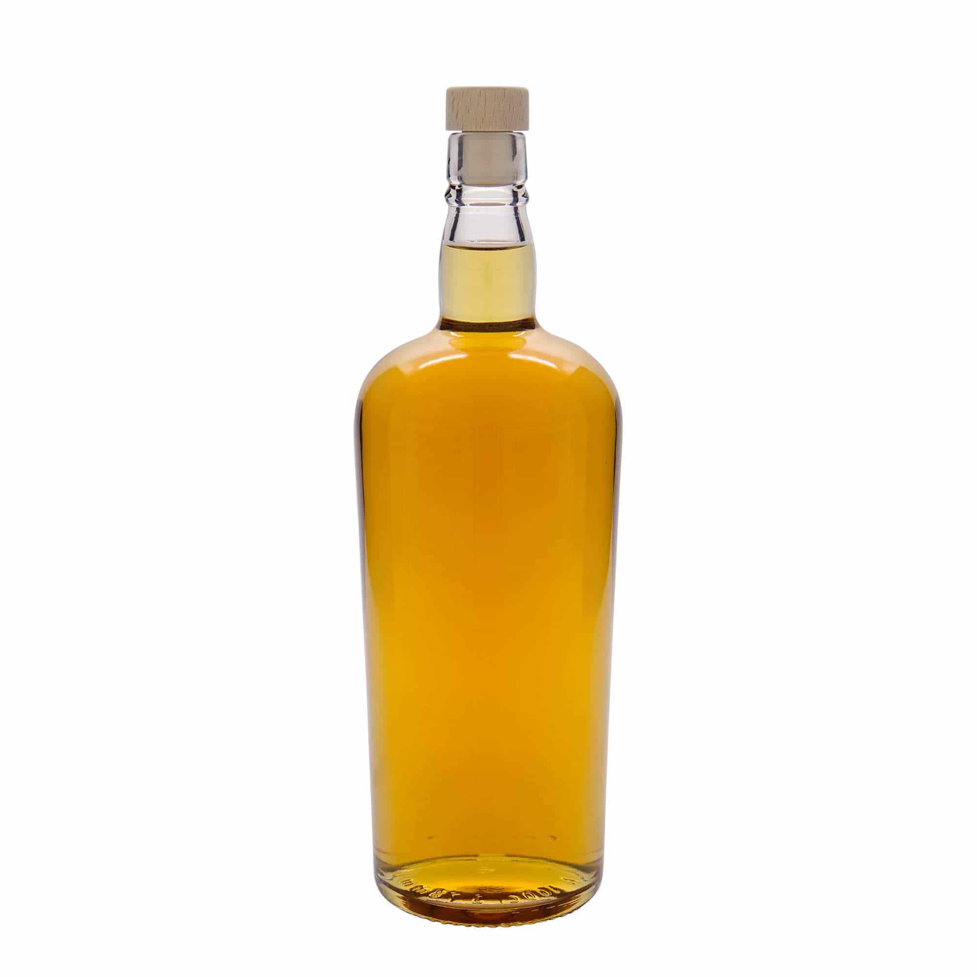 1000 ml stikla pudele 'Edinburgh', aizdare: korķis