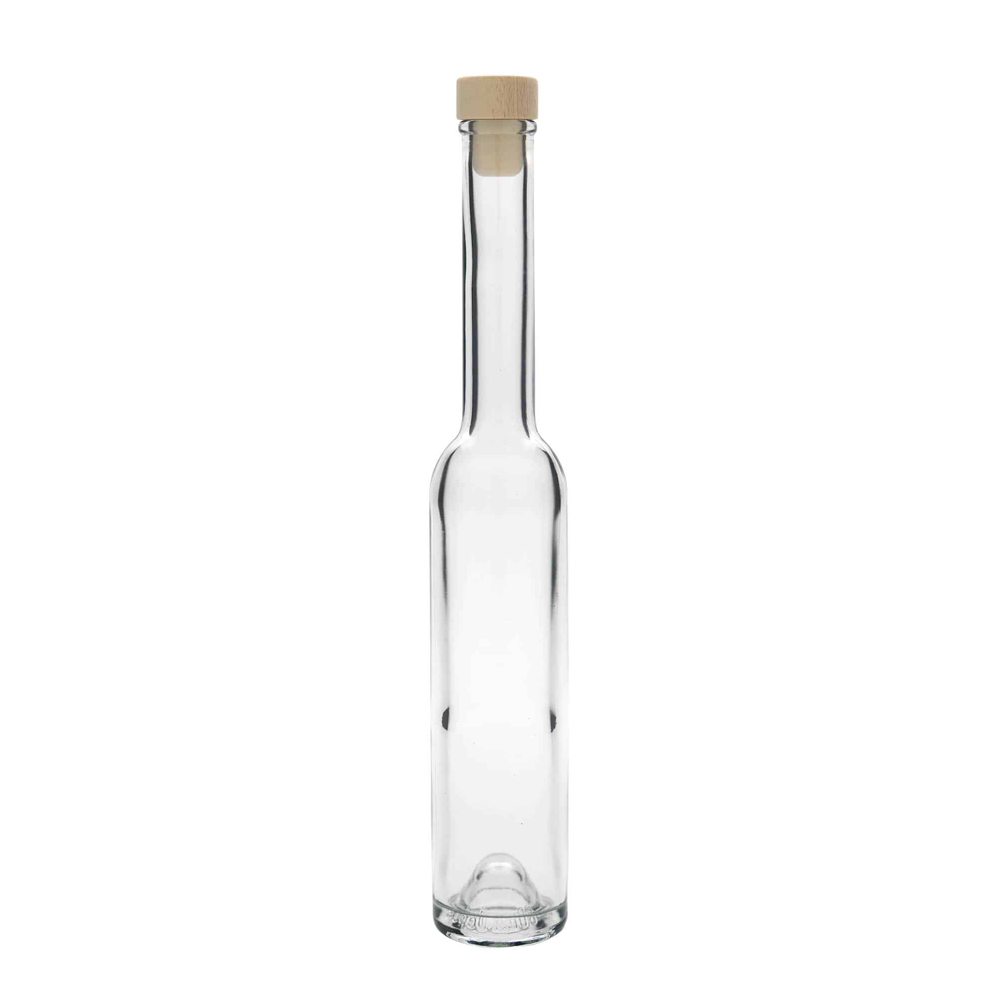 200 ml stikla pudele 'Platina', aizdare: korķis