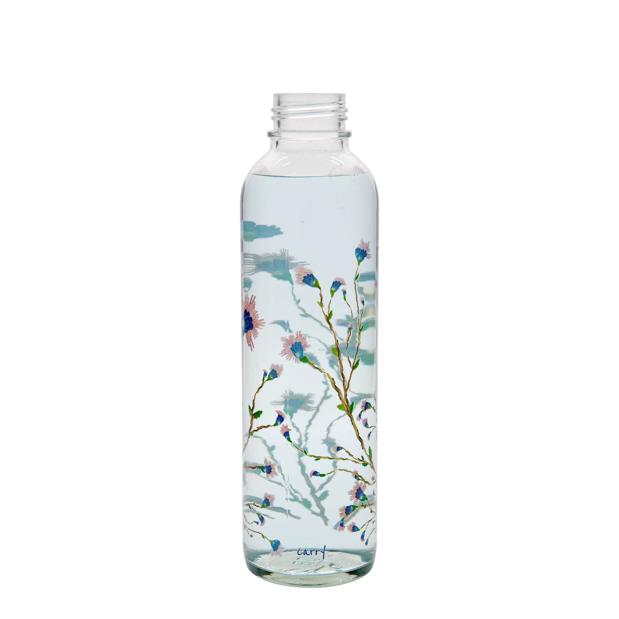 700 ml dzeramā pudele CARRY Bottle 'Hanami', atvere: skrūvējams vāciņš