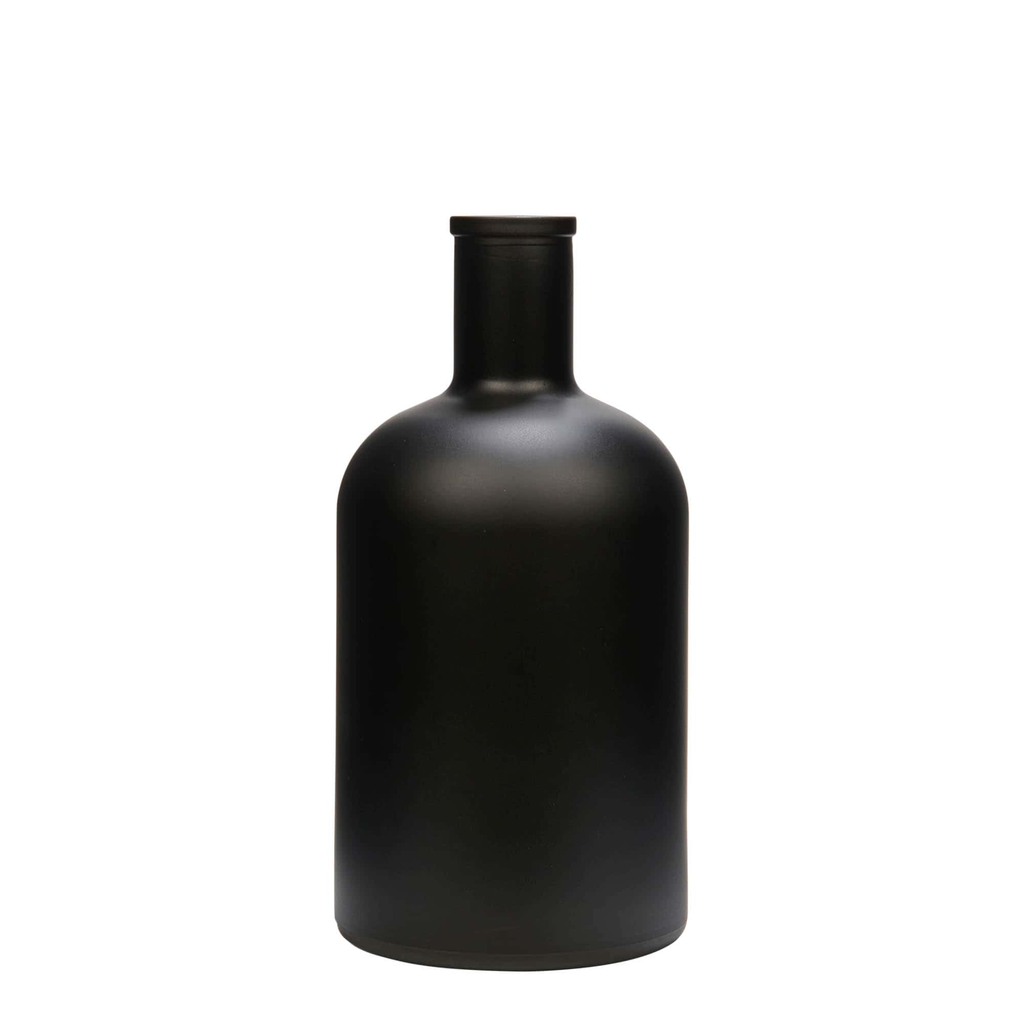 700 ml stikla pudele 'Gerardino', melna, aizdare: korķis 700 ml stikla pudele 'Gerardino', melna, aizdare: korķis