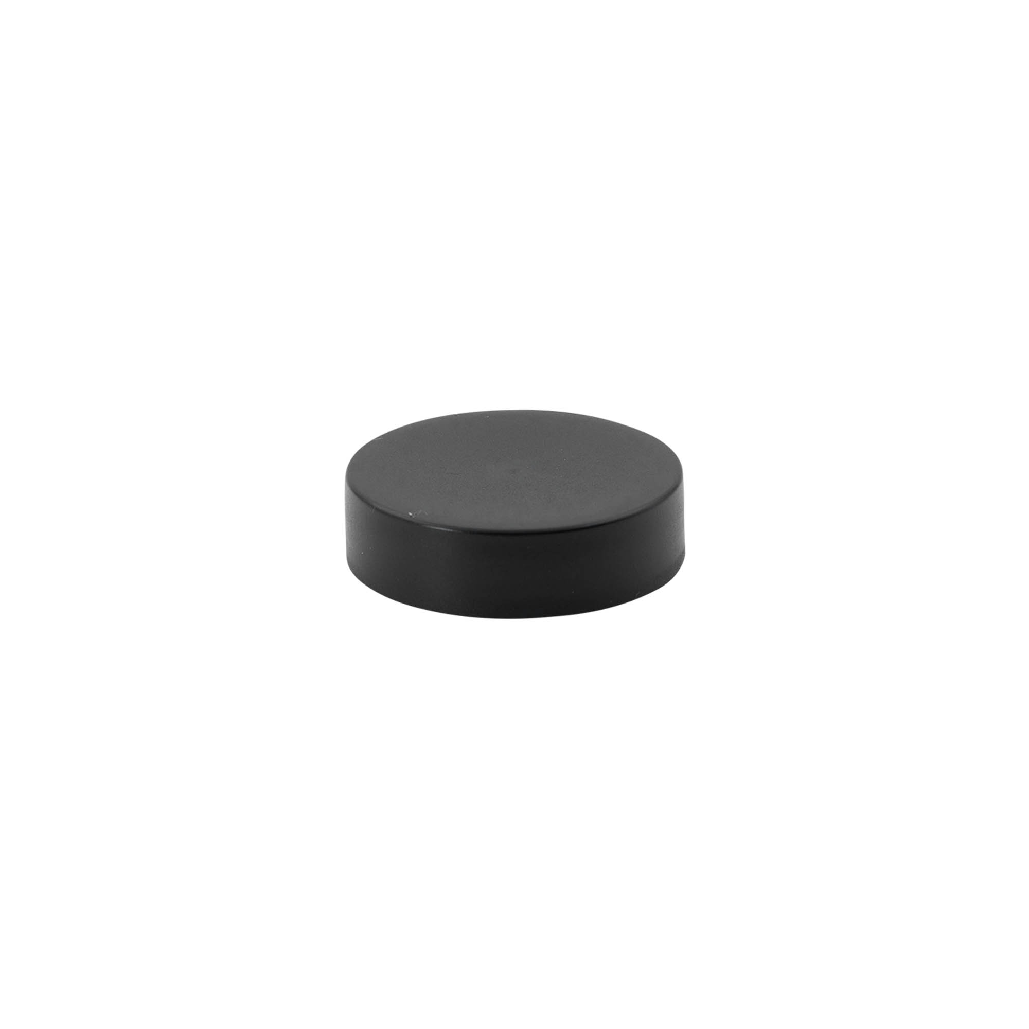 Skrūvējams aizvērējs 30 ml 'Antonella', PP plastmasa, melns