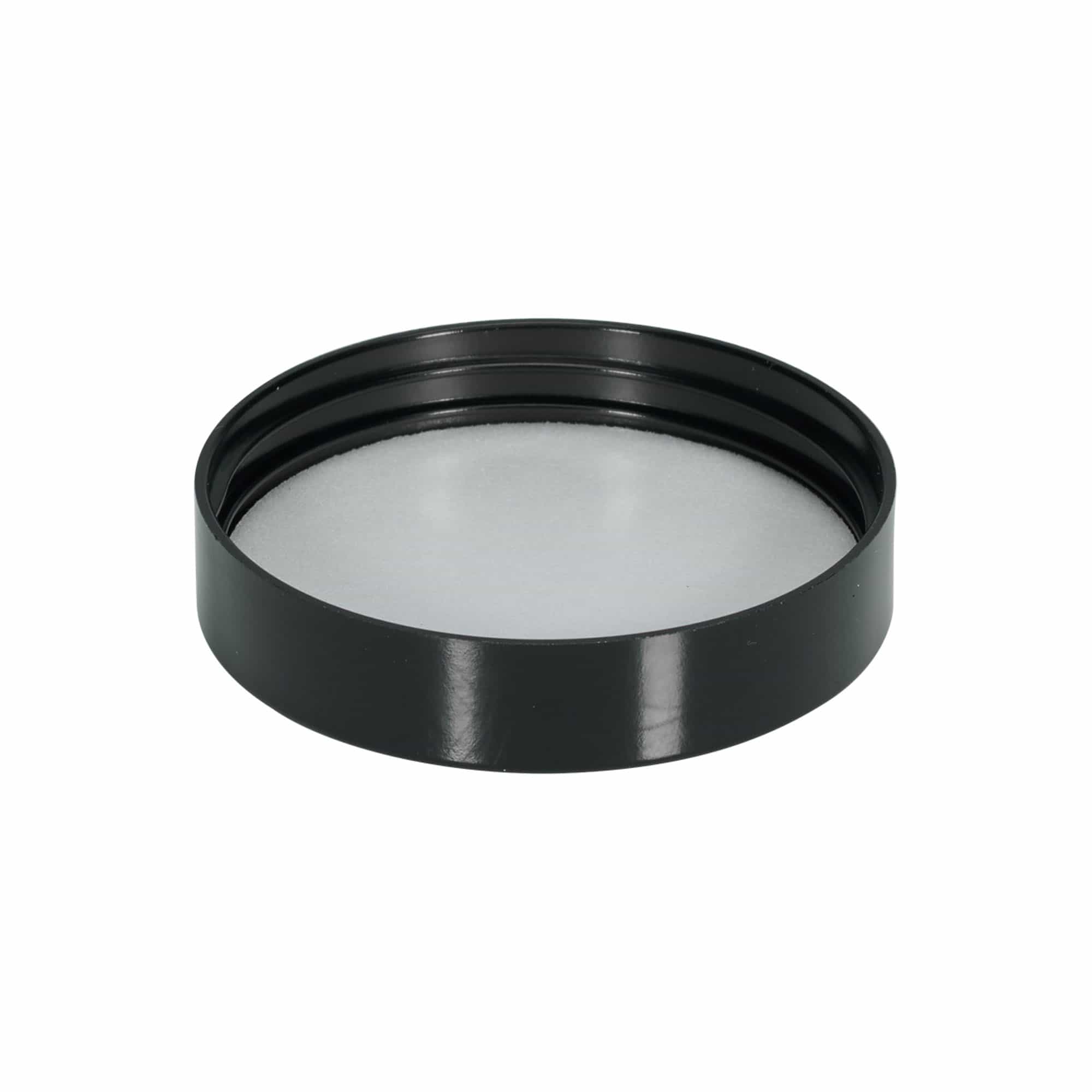 Sriegiamas dangtelis 120 ml 'Brown Line', HPM plastikas, baltas