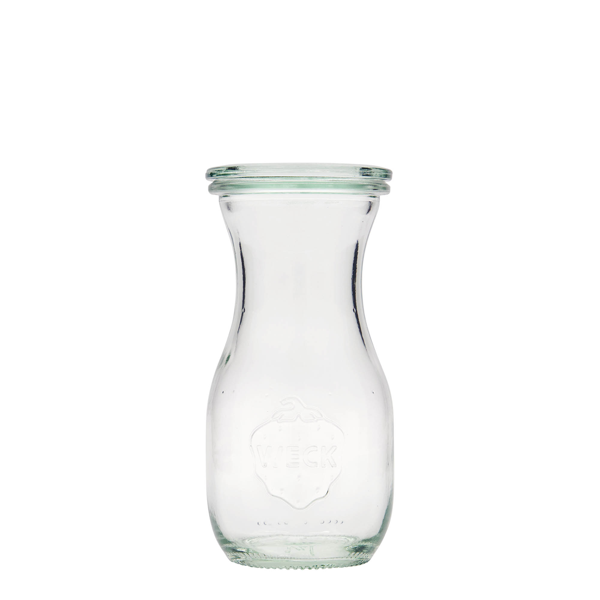 250 ml WECK sulu pudele, atvere: apaļš malu gredzens 250 ml WECK sulu pudele, atvere: apaļš malu gredzens