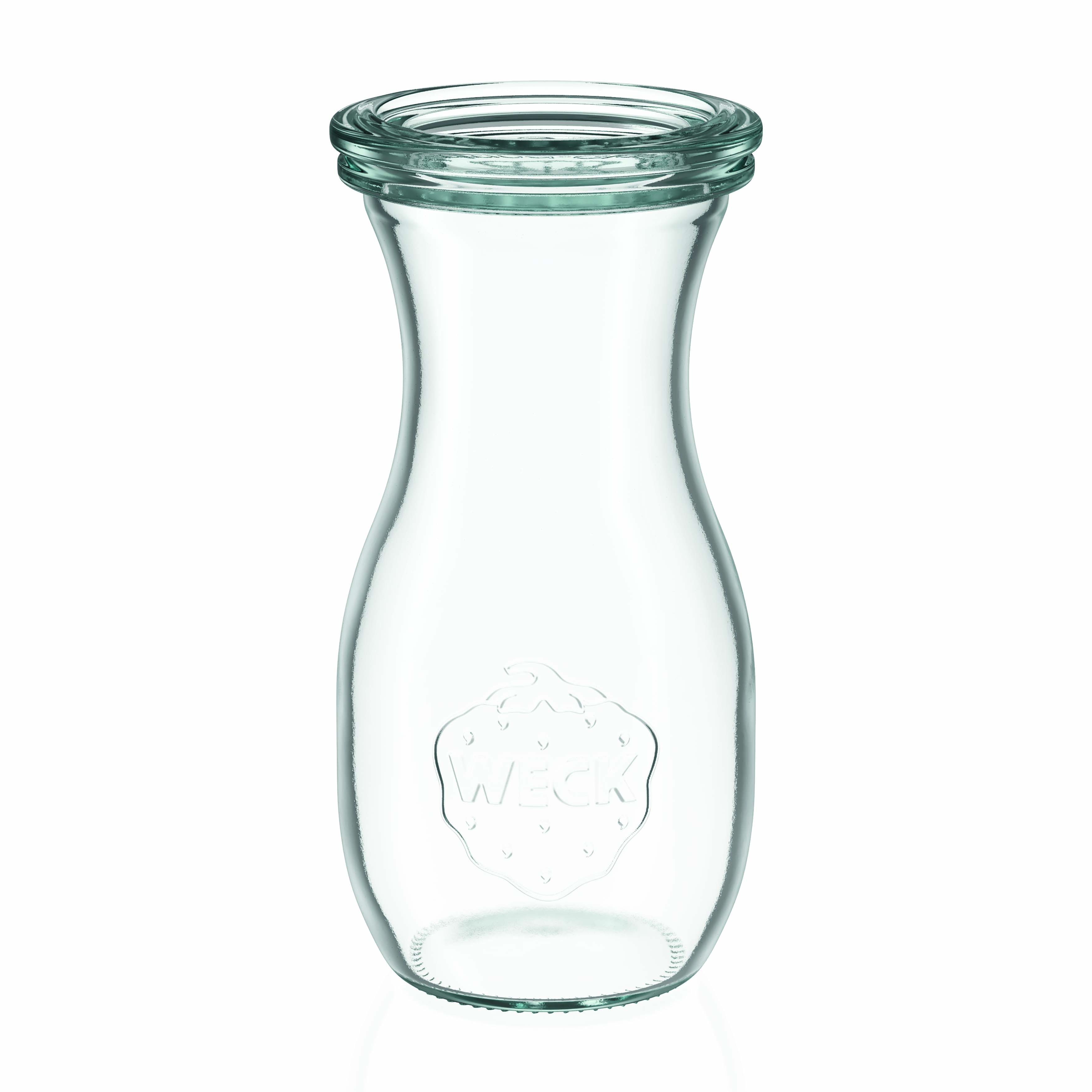 250 ml WECK sulu pudele, atvere: apaļš malu gredzens