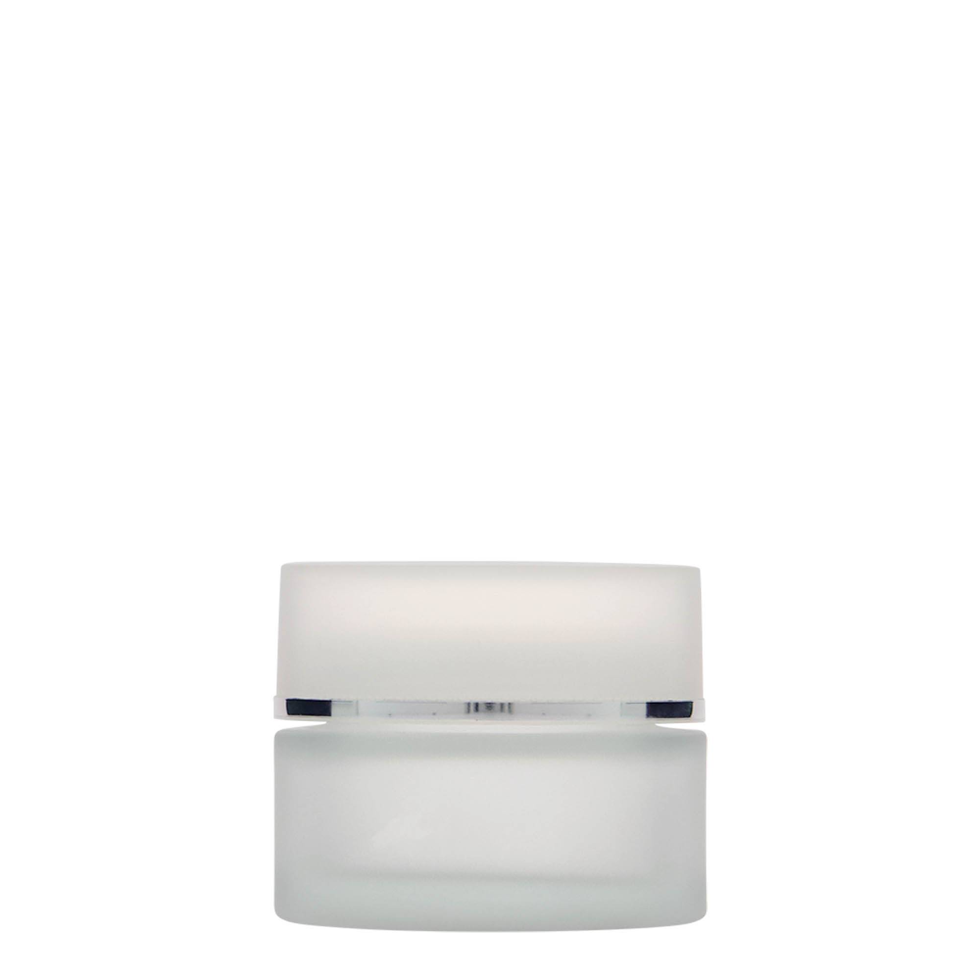 50 ml burciņa 'Platin Edition', stikls, matēts, atvere: skrūvējams vāciņš 50 ml burciņa 'Platin Edition', stikls, matēts, atvere: skrūvējams vāciņš