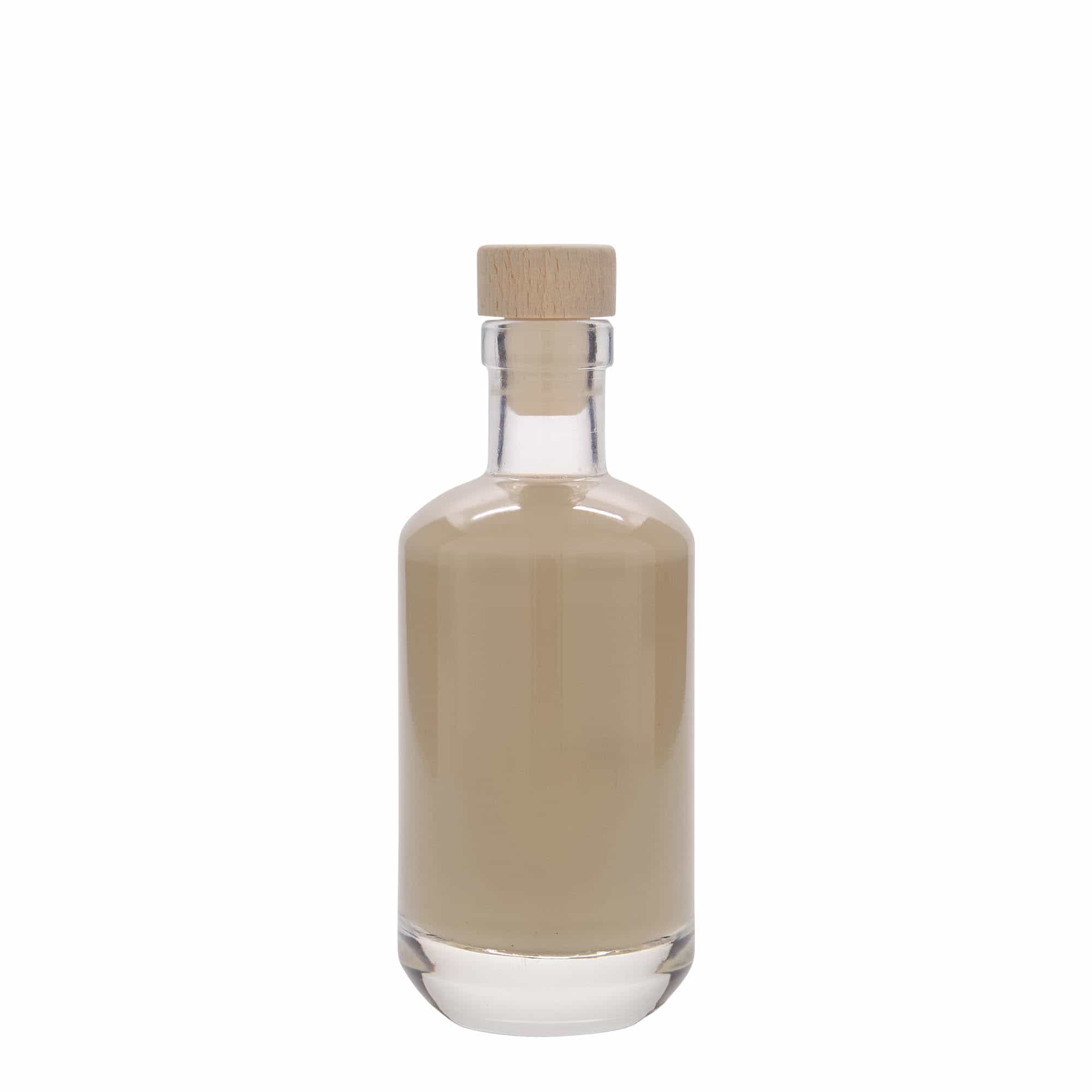 200 ml stikla pudele 'Vienna', aizdare: korķis