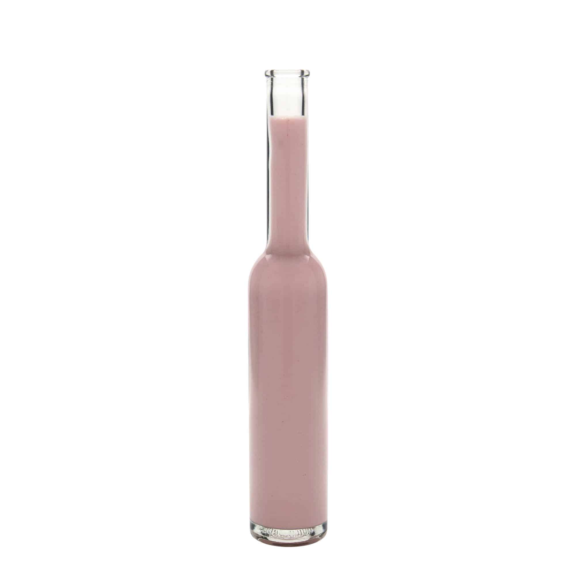 200 ml stikla pudele 'Platina', aizdare: korķis