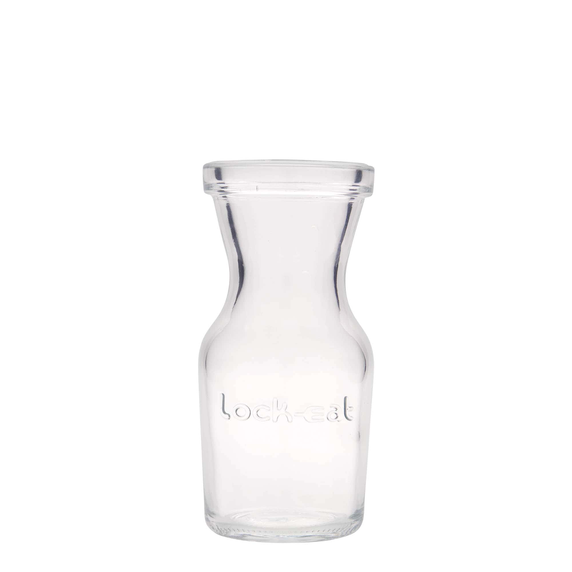 250 ml stikla karafe 'Lock-Eat', atvere: stieples aizbāžņa aizdare 250 ml stikla karafe 'Lock-Eat', atvere: stieples aizbāžņa aizdare