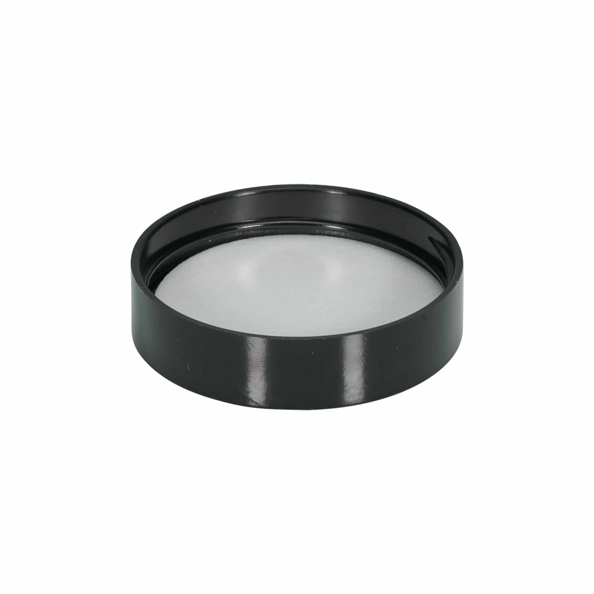 Sriegiamas dangtelis 60 ml 'Brown Line', PP, baltas