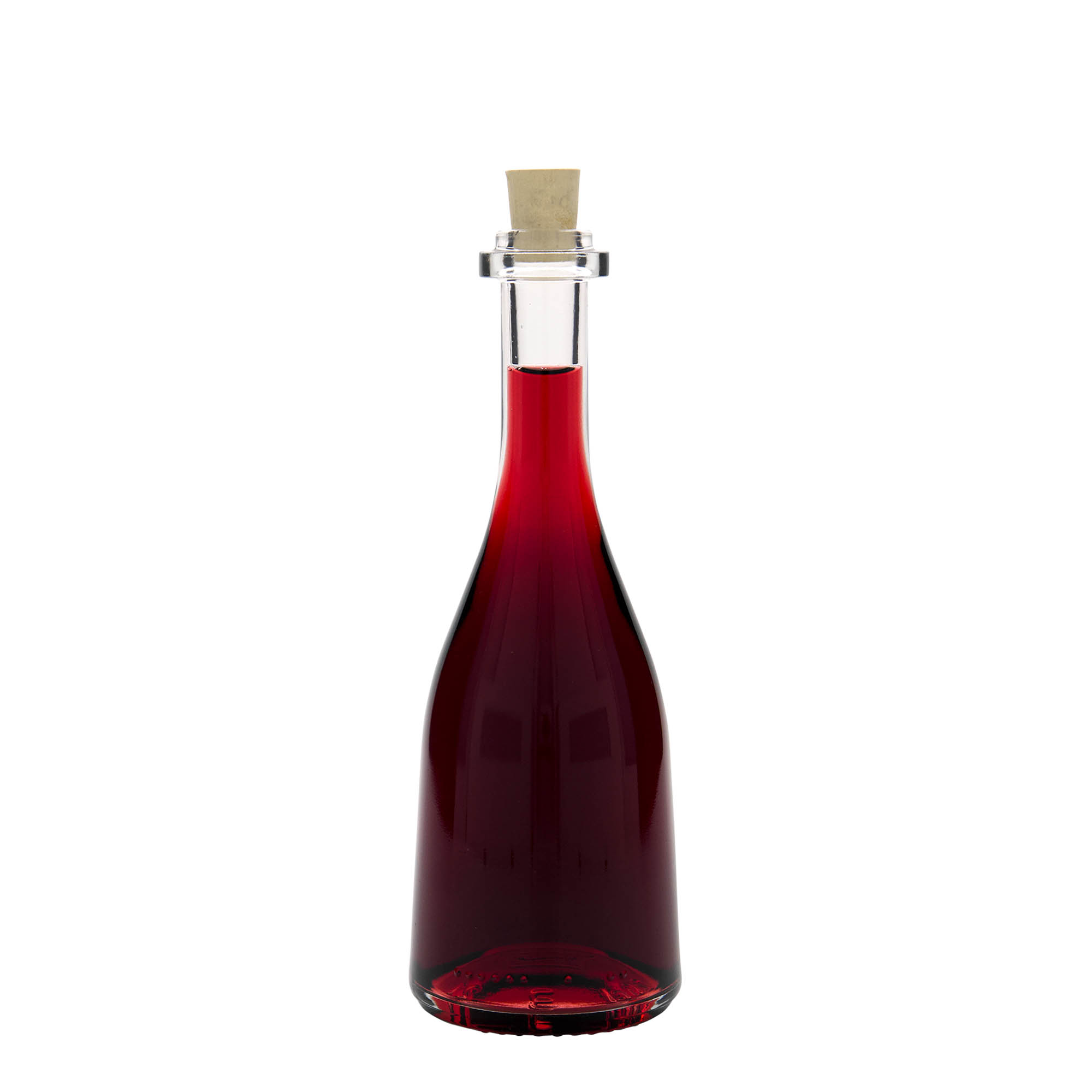 200 ml stikla pudele 'Rustica', atvere: korķis