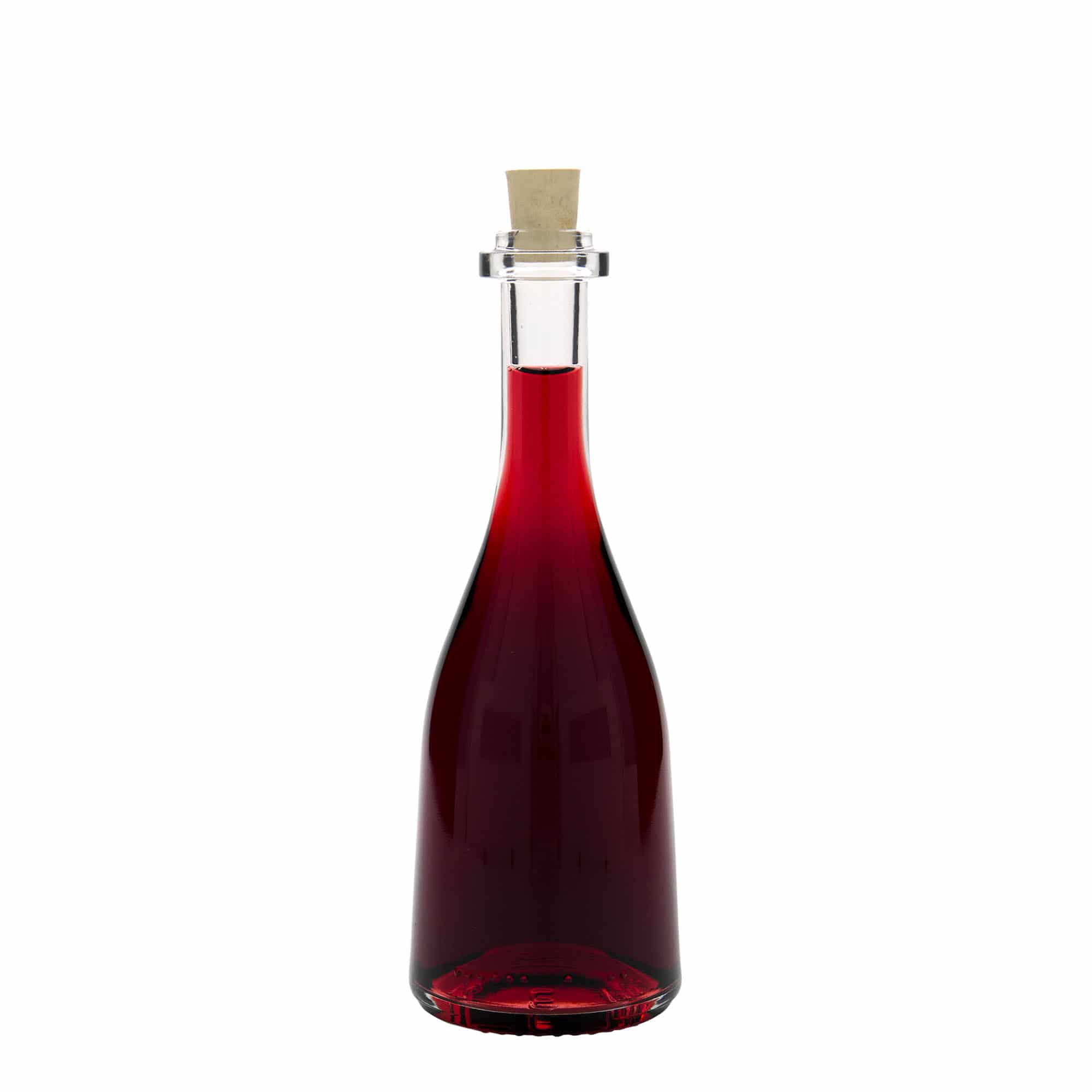 200 ml stikla pudele 'Rustica', atvere: korķis