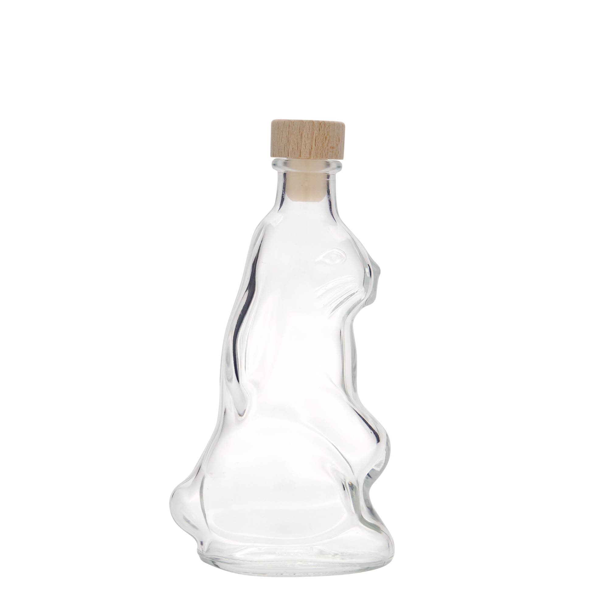 200 ml stikla pudele 'Zaķis', atvere: korķis 200 ml stikla pudele 'Zaķis', atvere: korķis