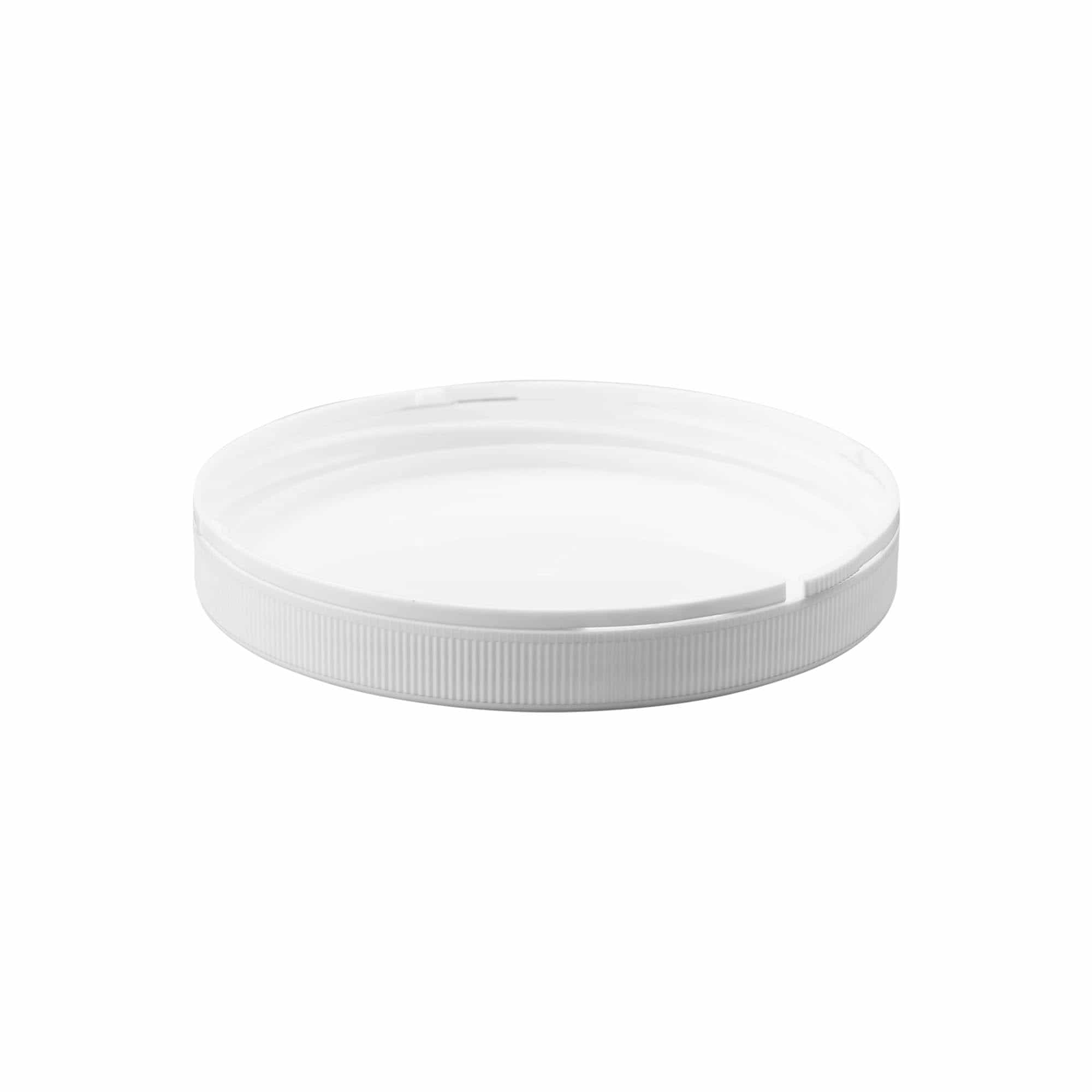 Skrūvējams vāciņš 'Securilock' 116,5 mm, PP plastmasas, balts