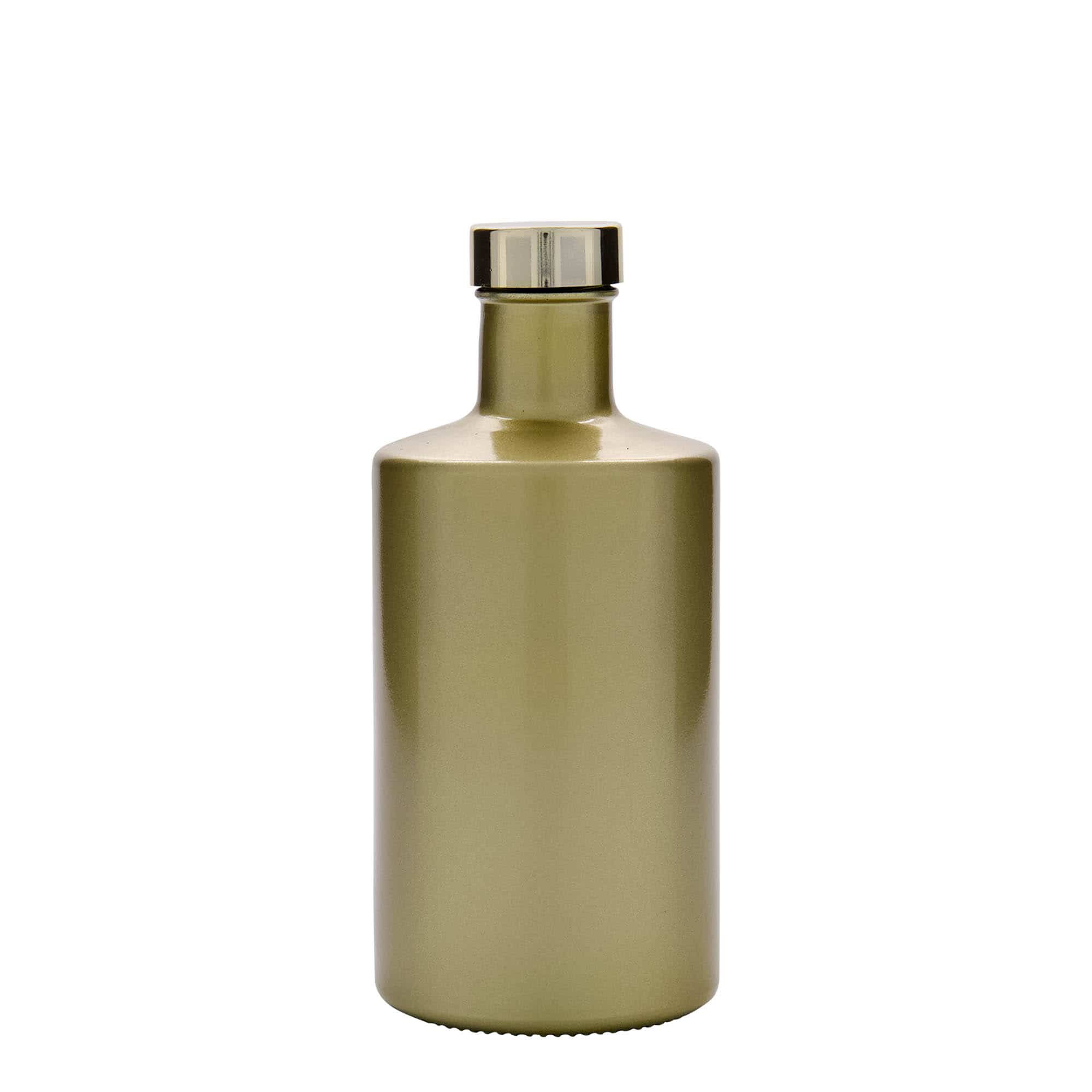 500 ml stikla pudele 'Caroline', zelta, aizdare: GPI 33