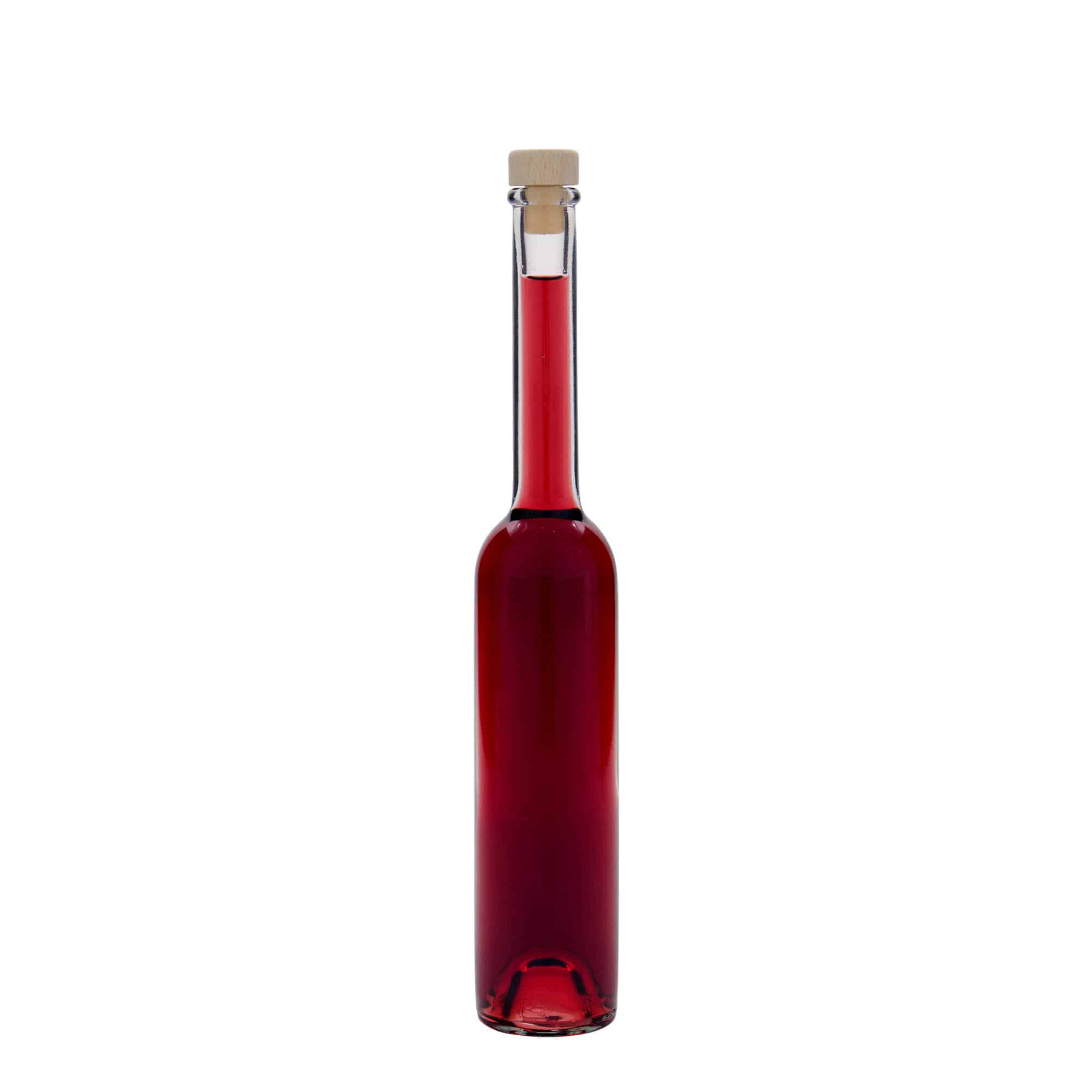 100 ml stikla pudele 'Platina', aizdare: korķis