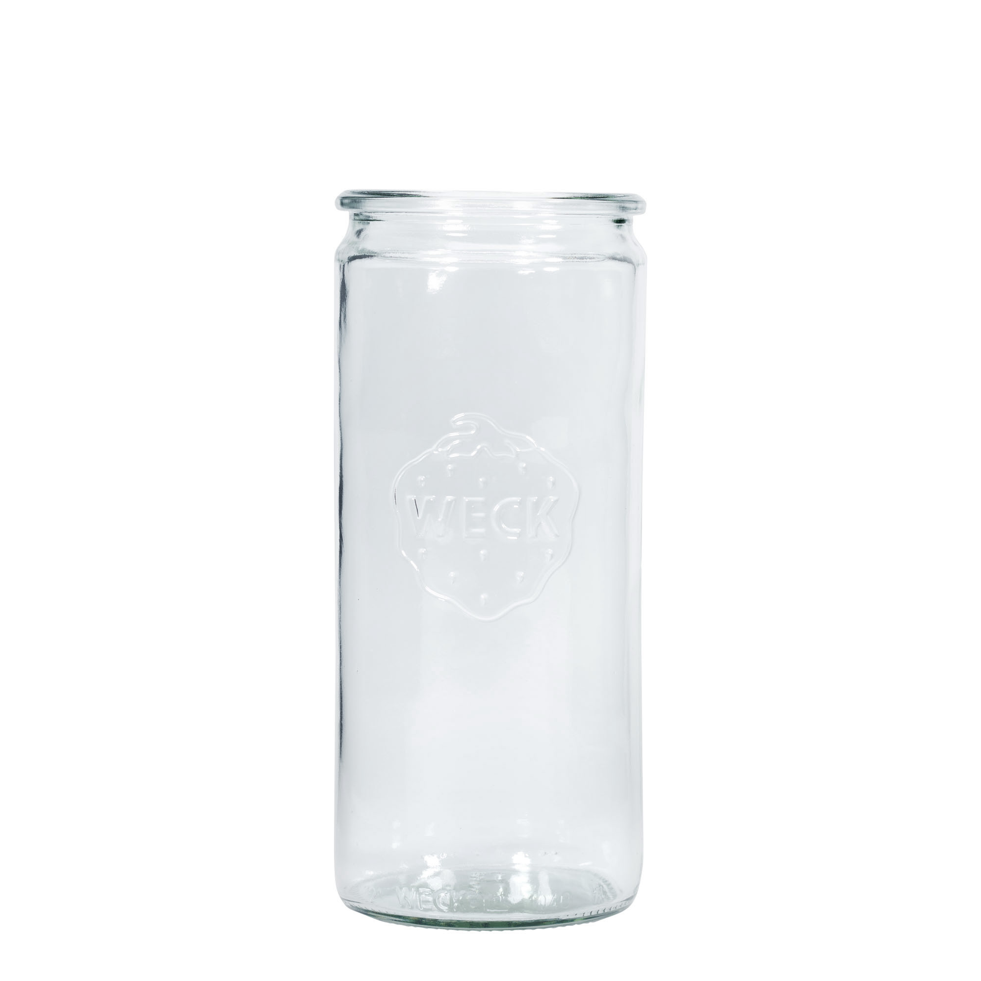 1,040 ml WECK cilindrveida stikls, atvere: apaļa mala 1,040 ml WECK cilindrveida stikls, atvere: apaļa mala