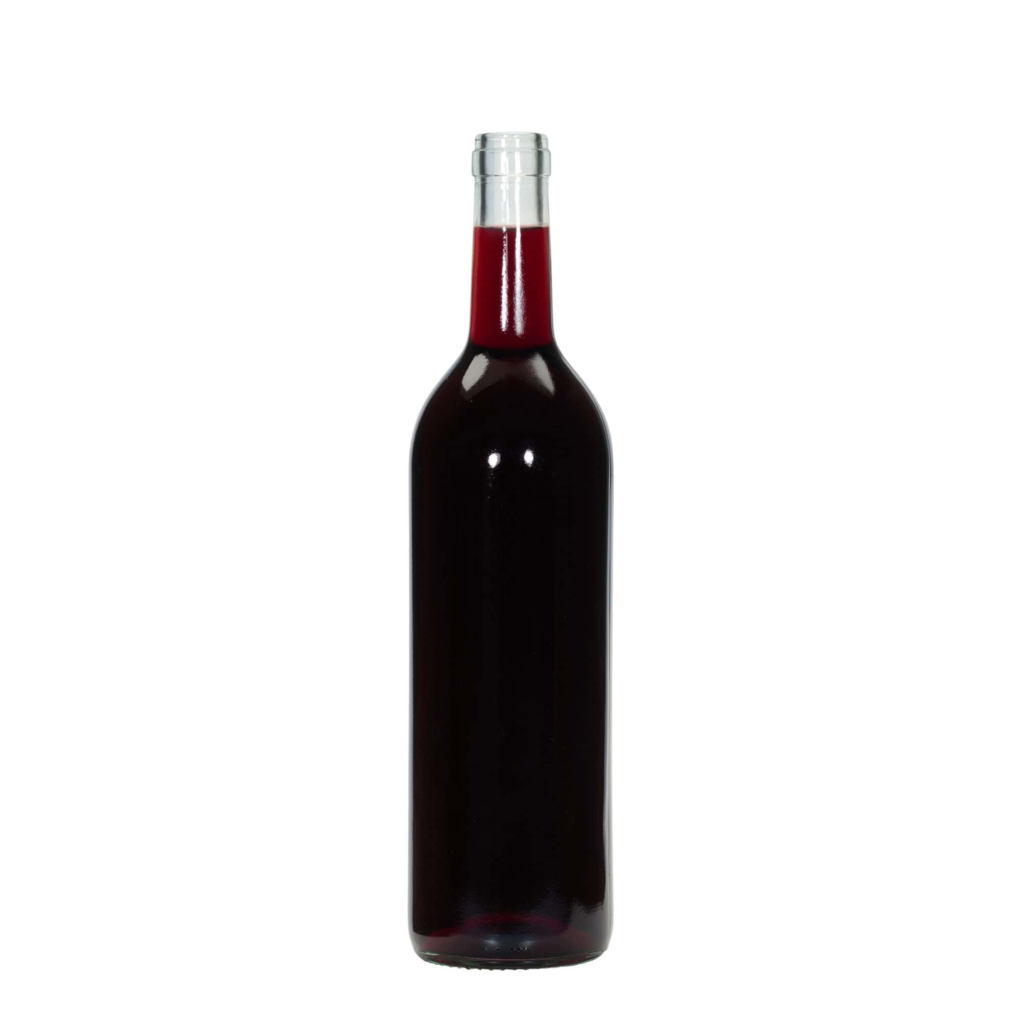750 ml stikla pudele 'Bordo Tradīcija', atvere: korķis