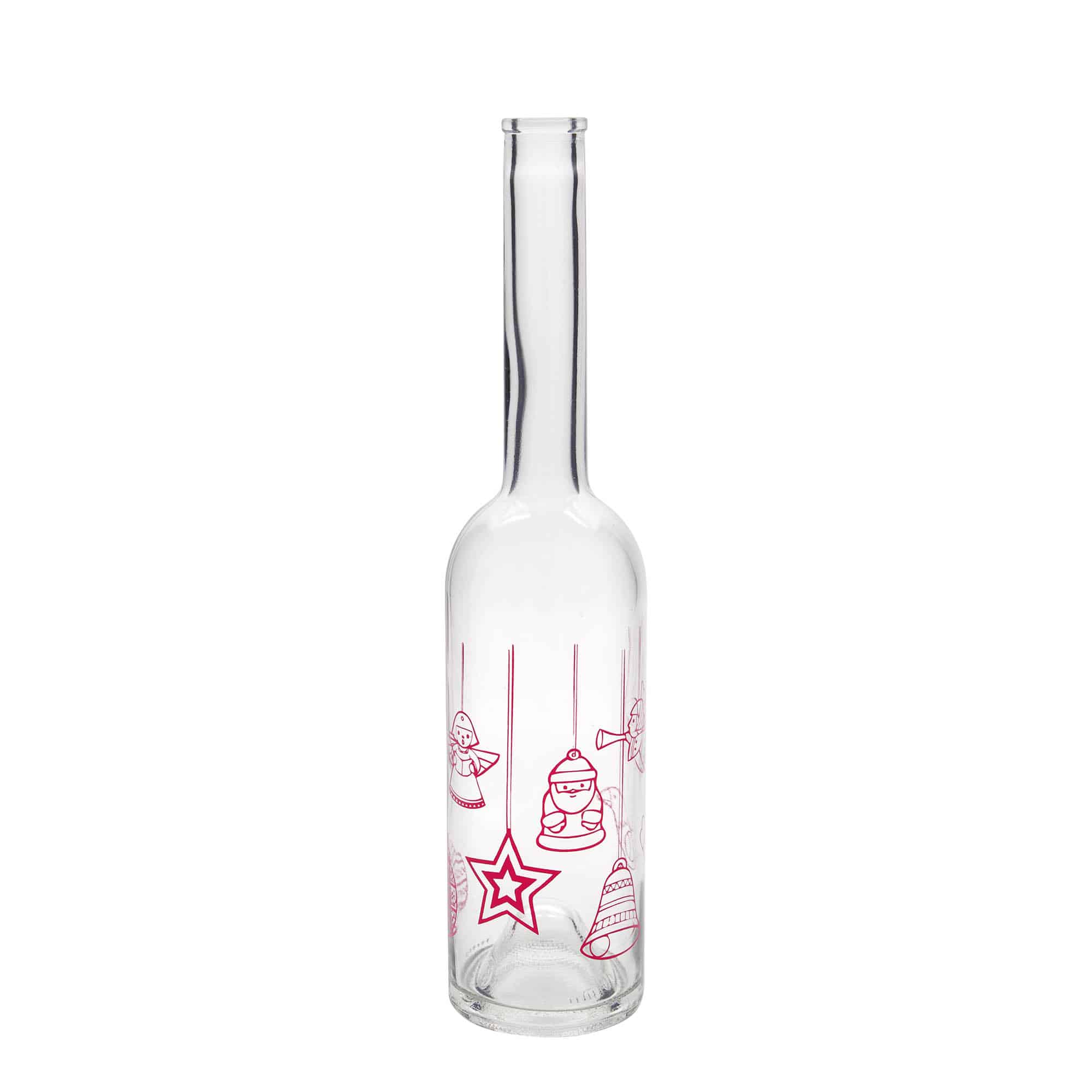 500 ml stikla pudele 'Opera', motīvs: zvaigznes, aizdare: korķis 500 ml stikla pudele 'Opera', motīvs: zvaigznes, aizdare: korķis