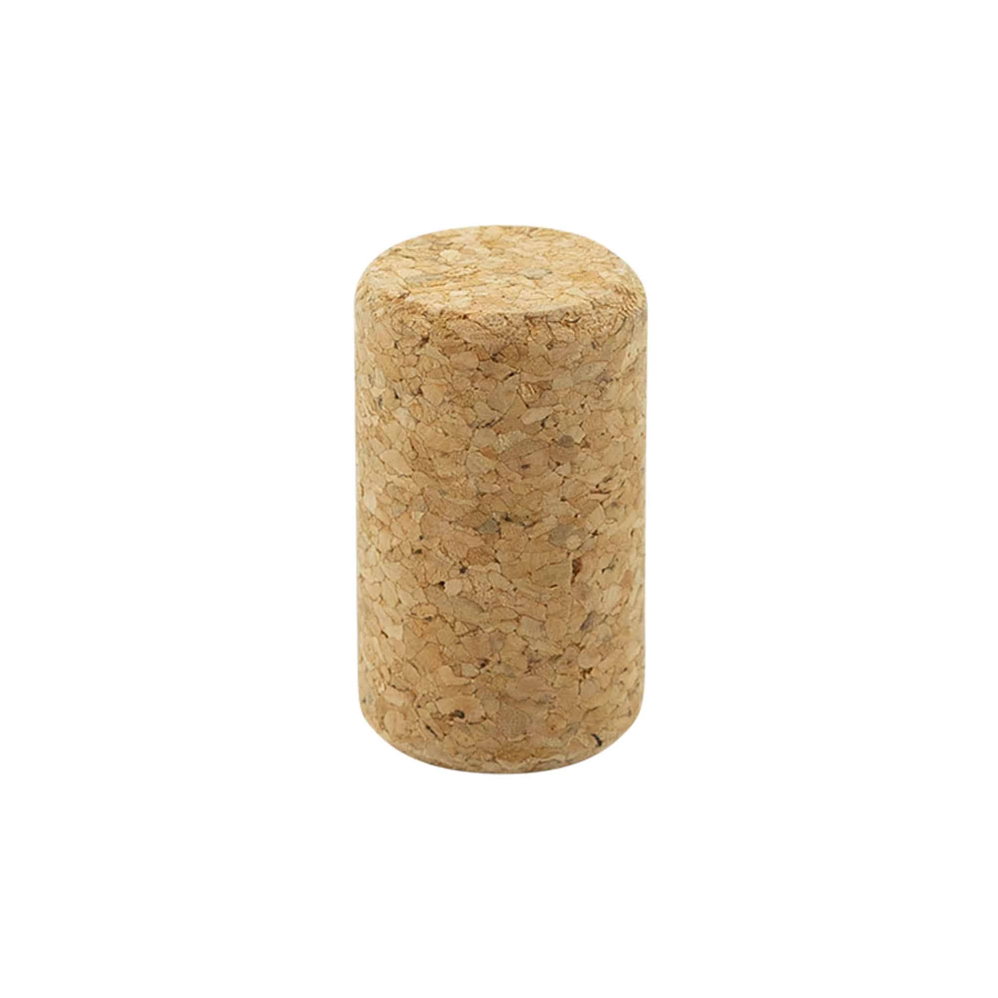 Vīna korķi 22,5 mm, dabīgais korķis, bēšs, priekš atveres: korķis