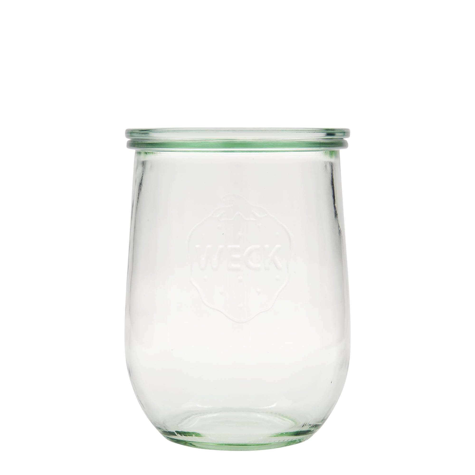 1,050 ml WECK tulpes formas burka #, atvere: apaļa mala