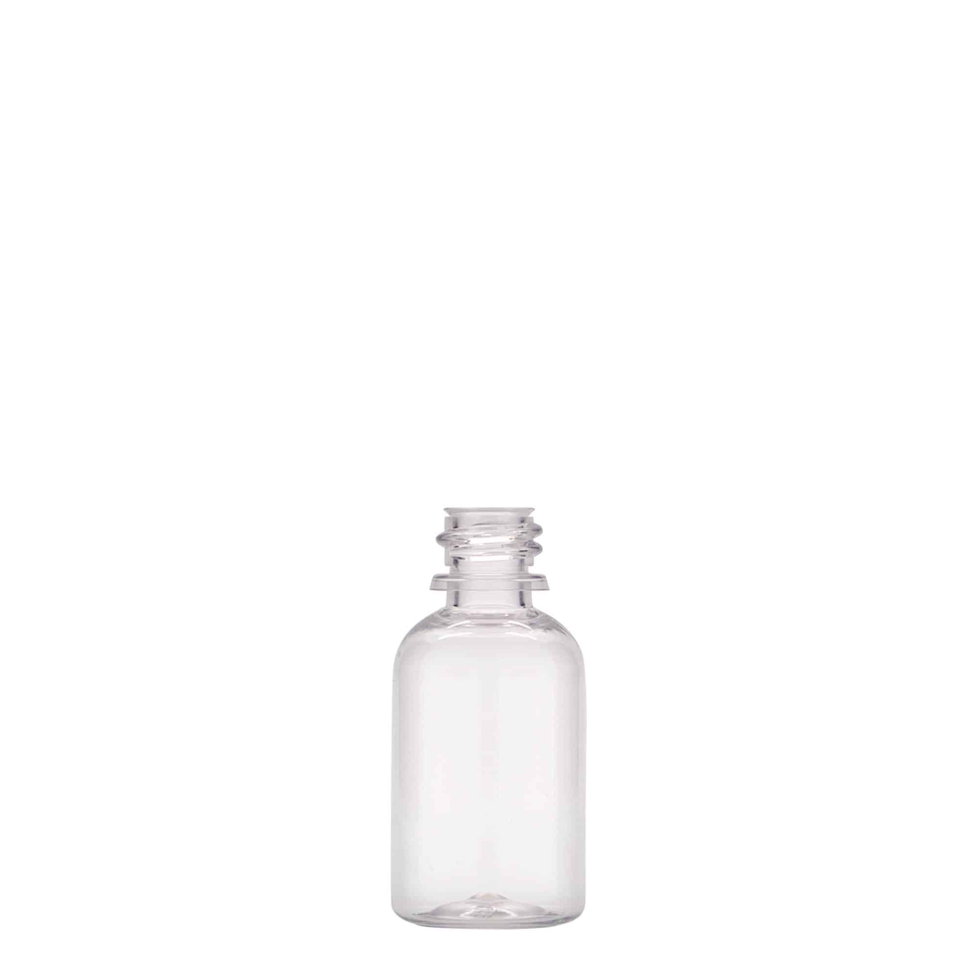 30 ml PET zāļu pudelīte 'Easy Living', plastmasas, aizdare: DIN 18 30 ml PET zāļu pudelīte 'Easy Living', plastmasas, aizdare: DIN 18