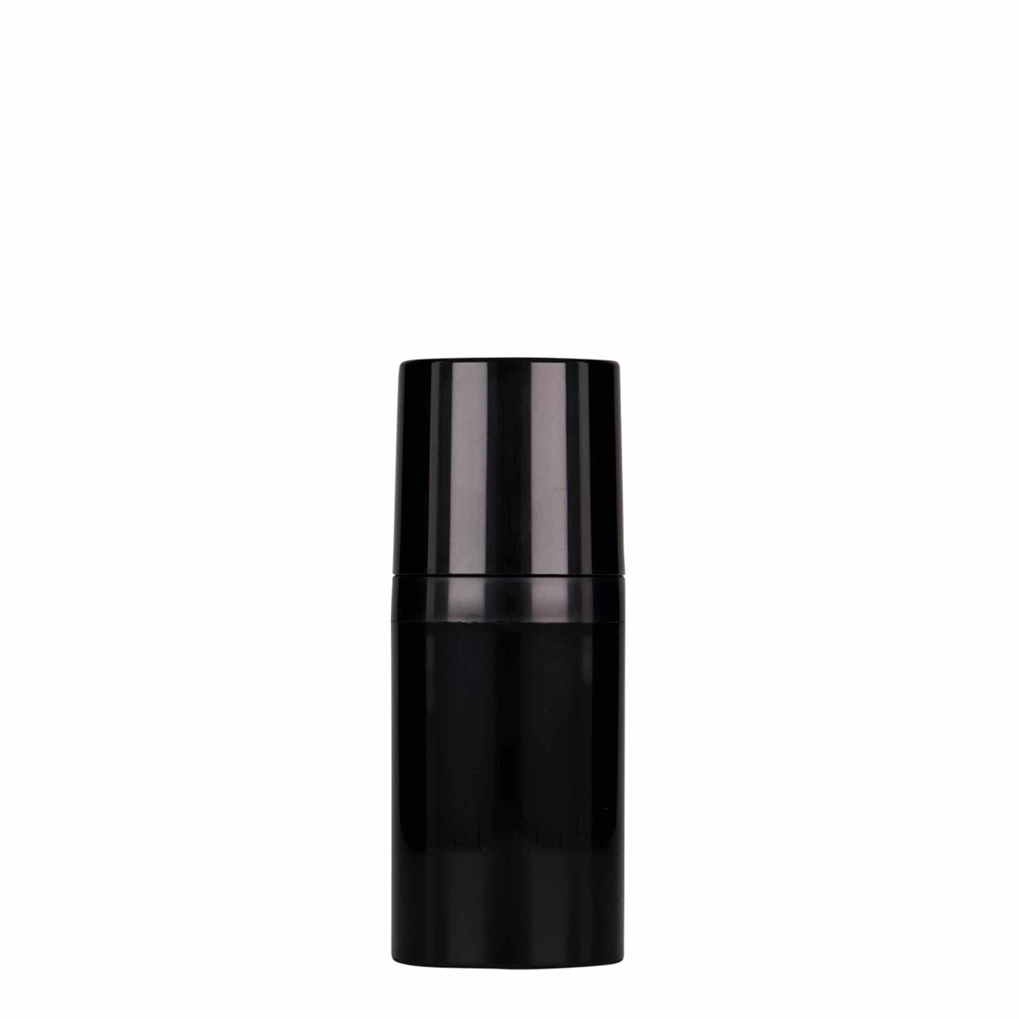 30 ml bezgaisa dozators 'Mezzo', PP plastmasa, melns